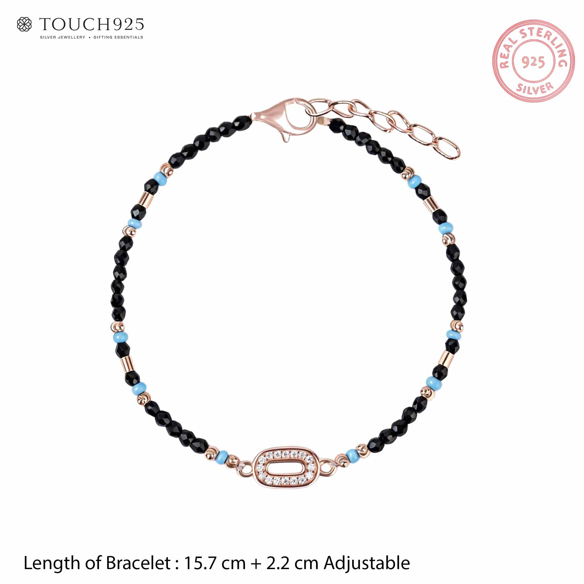 Rose Gold Oval Kids Anklet