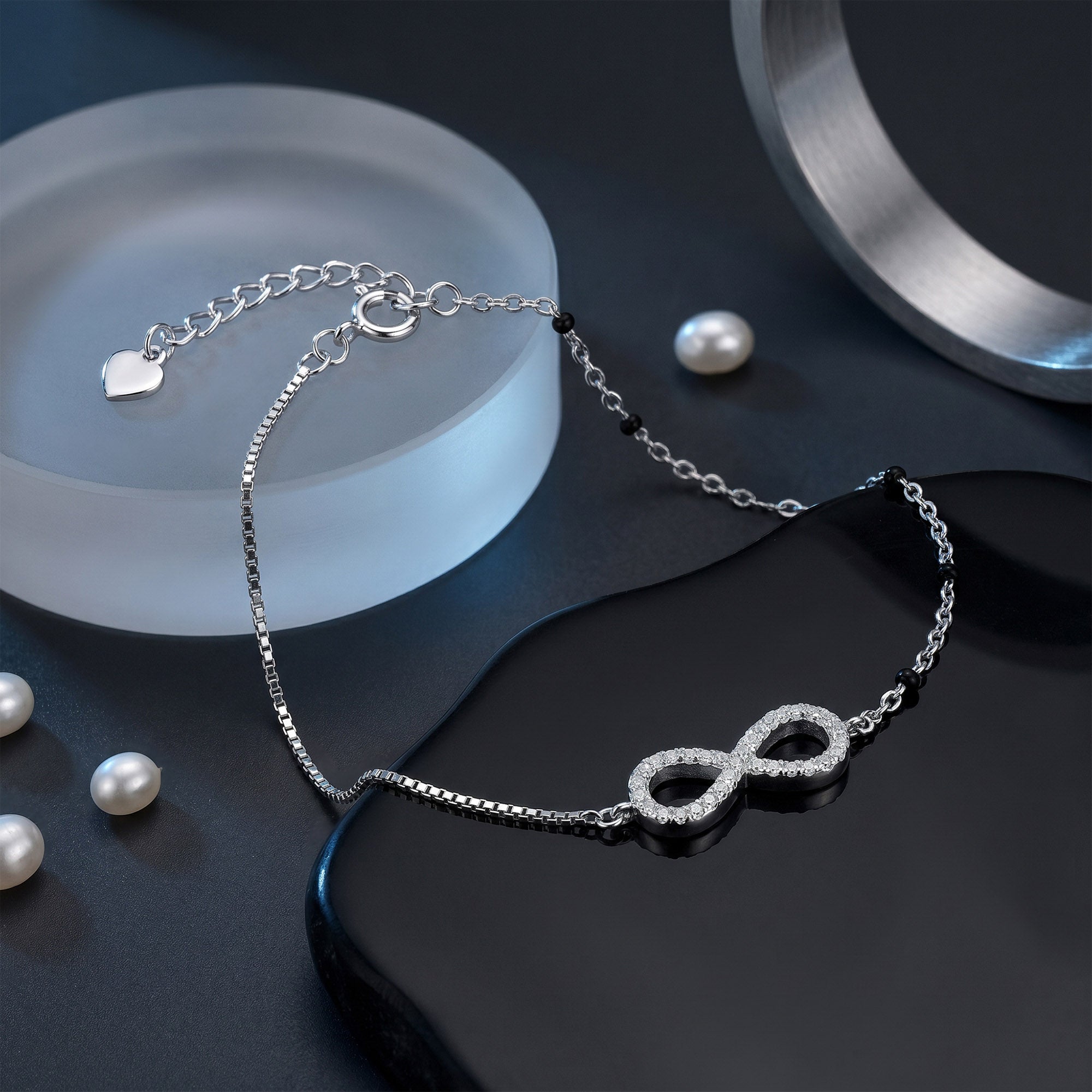 Infinity CZ Bracelet
