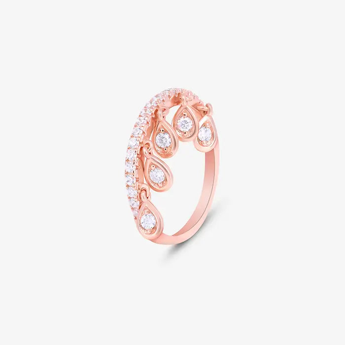 Rose Charmed Elegance Ring