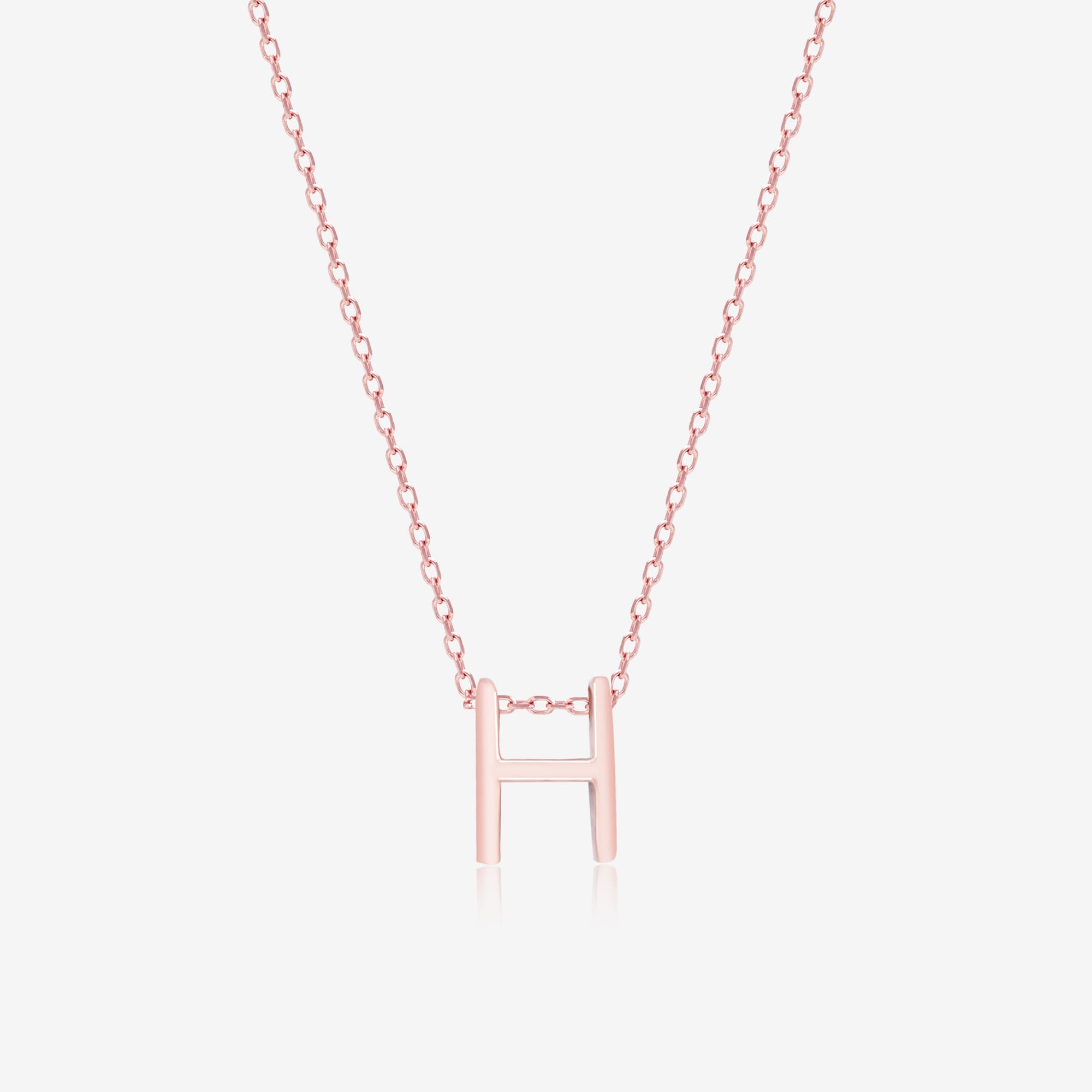 Harmony H Initial Necklace