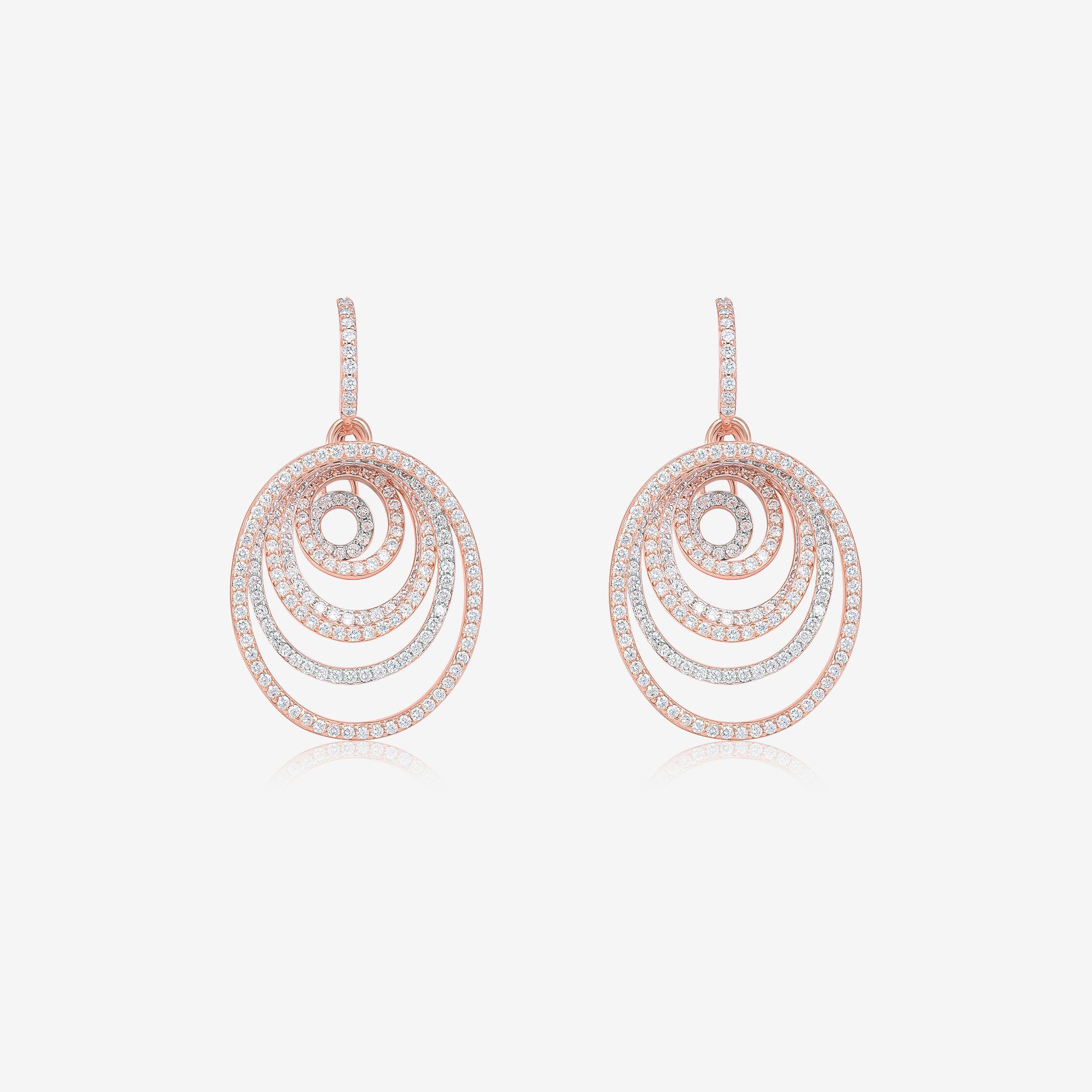 silver earrings