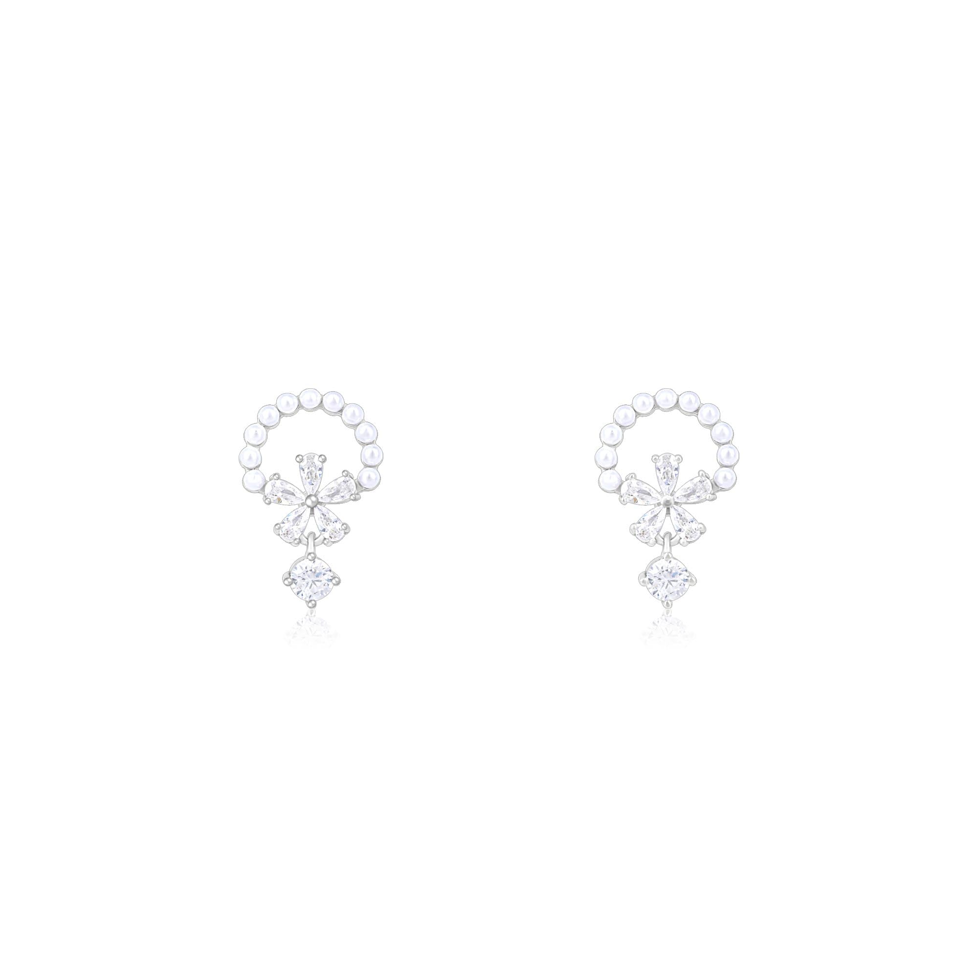 Blossom Arch Drop Earrings