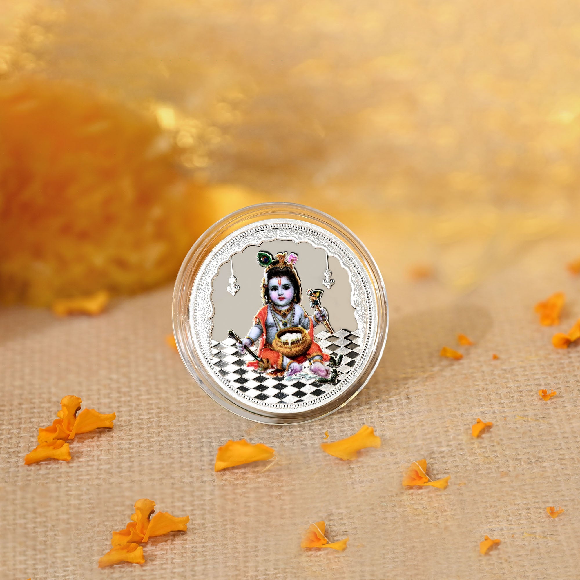Pure 999 Silver 10g Bal Krishna Coin
