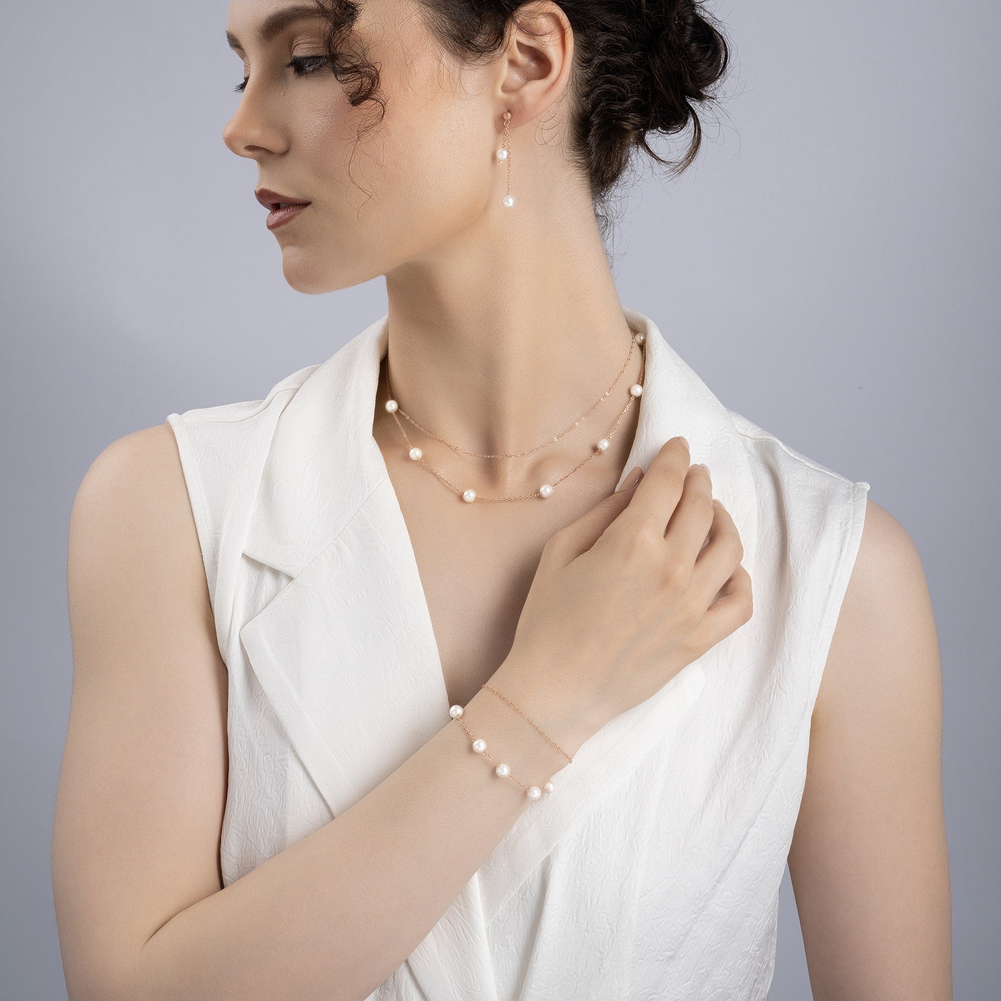 Royal Pearl Jewellery Set