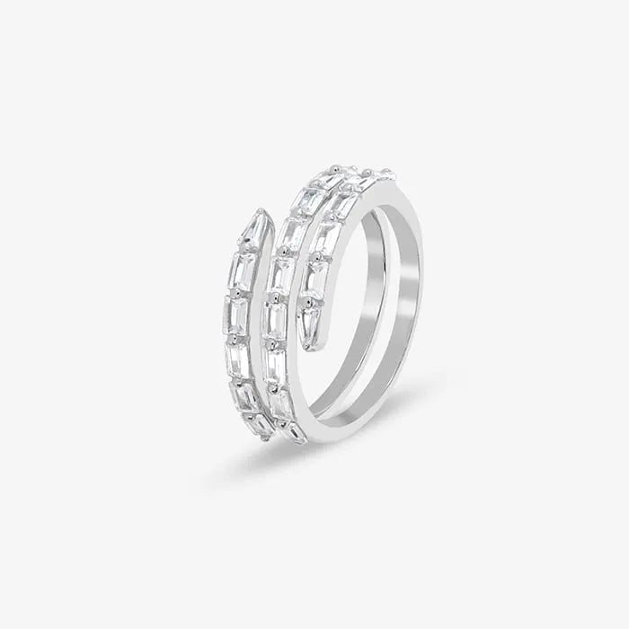 Interwoven Elegance Trio Ring - Touch925