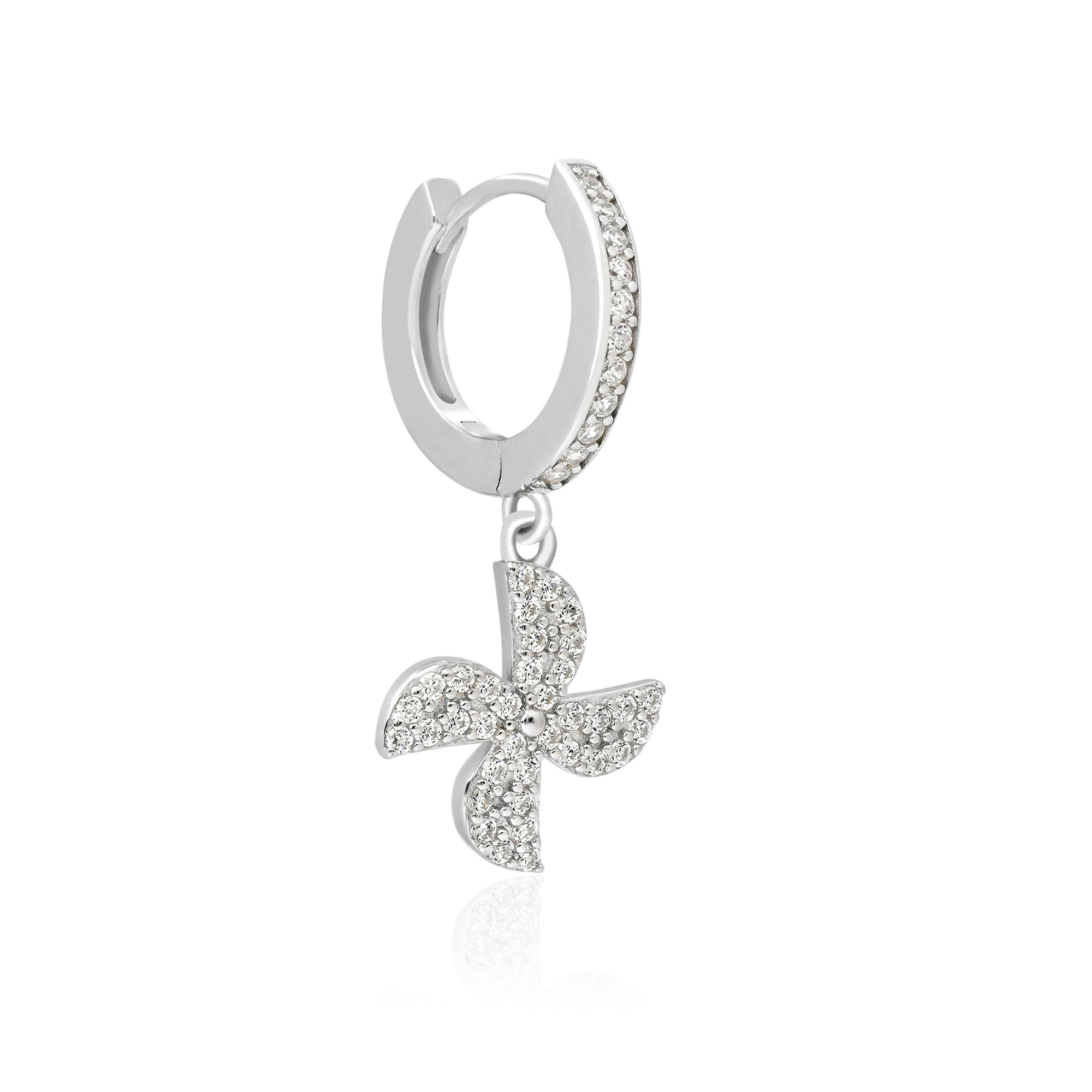 Shimmering Pinwheel Huggies