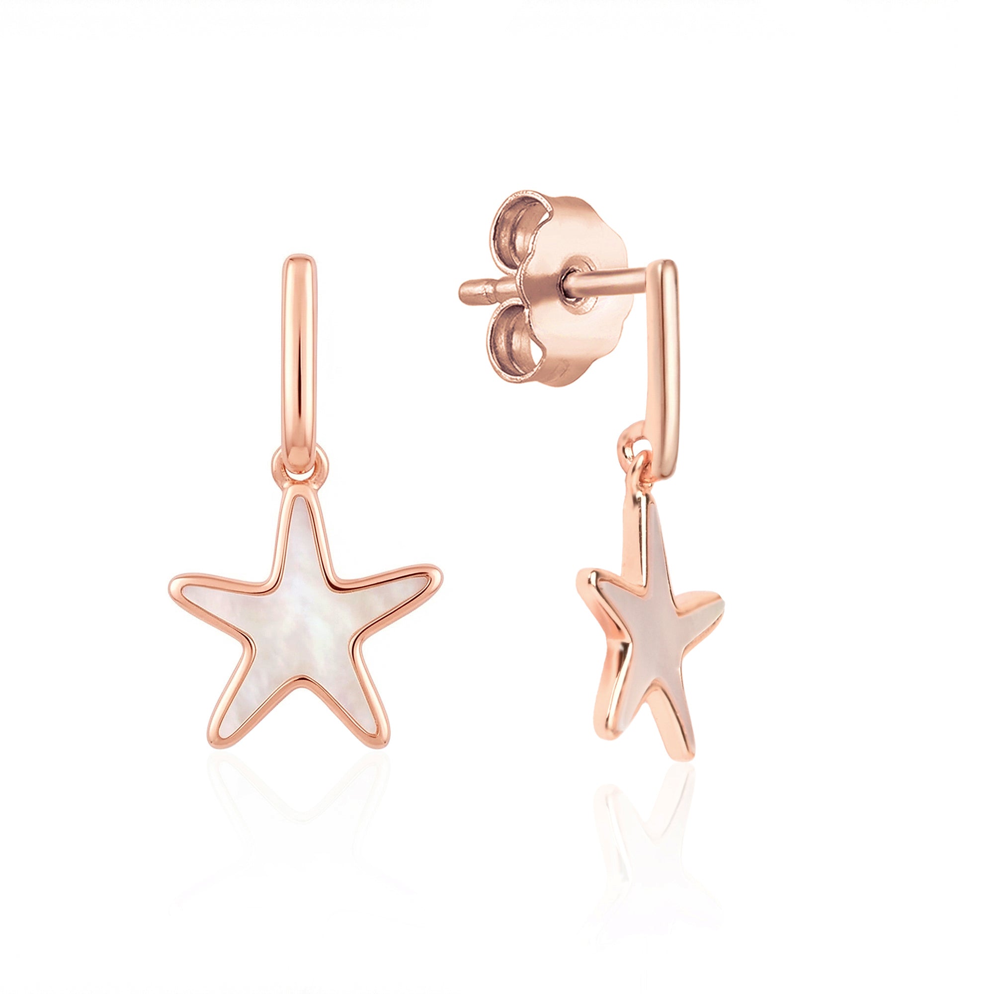 Star Pearl Earrings