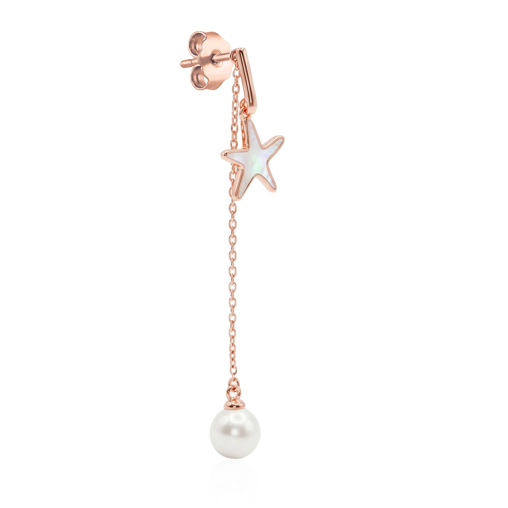 Star Pearl Earrings