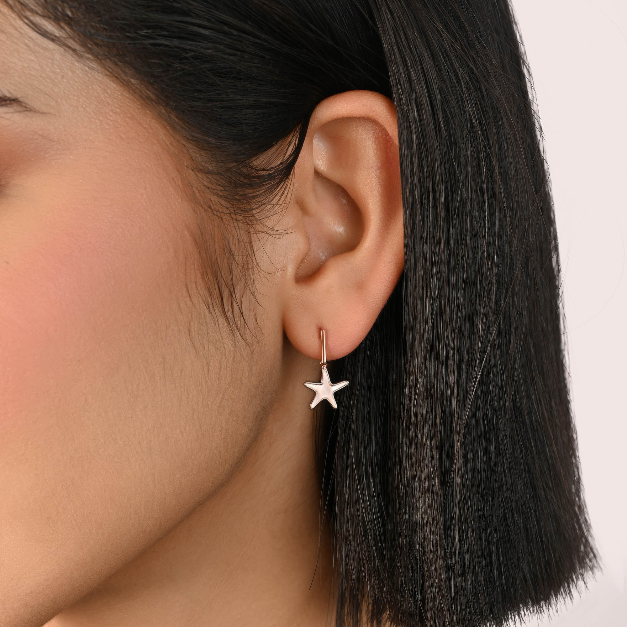 Star Pearl Earrings