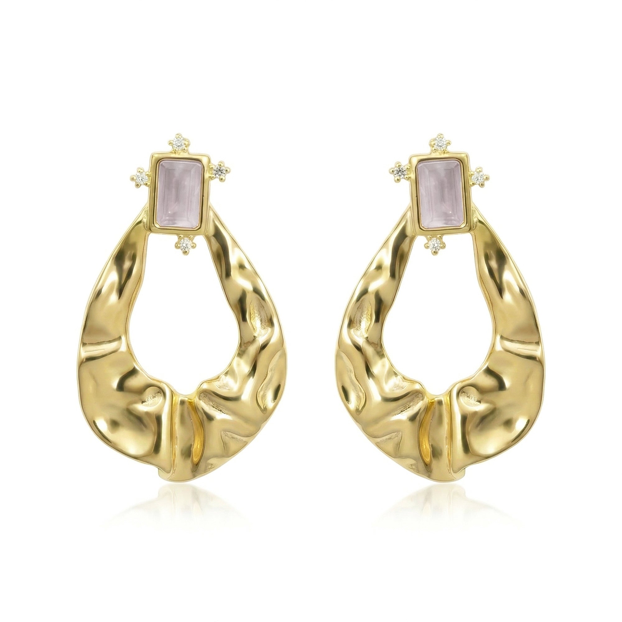 Artisan Silver Hoops
