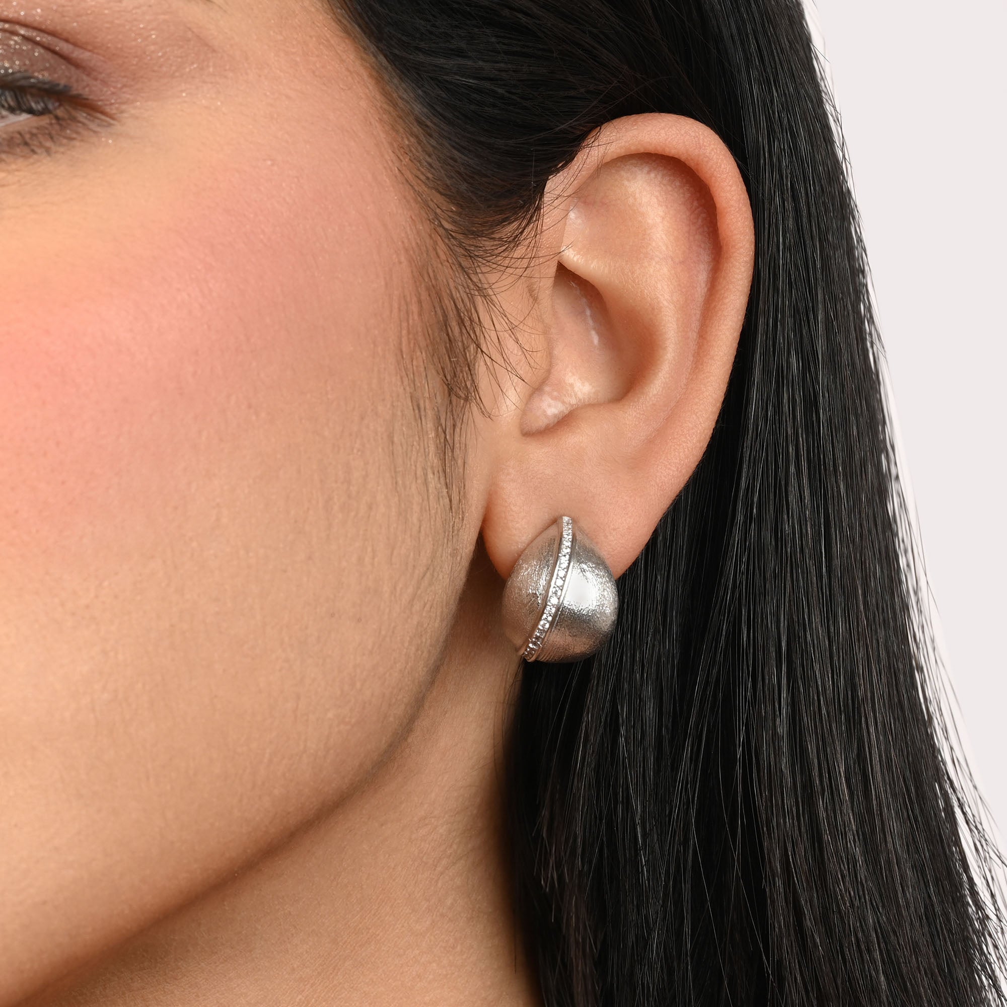 Frosted Dome Studs