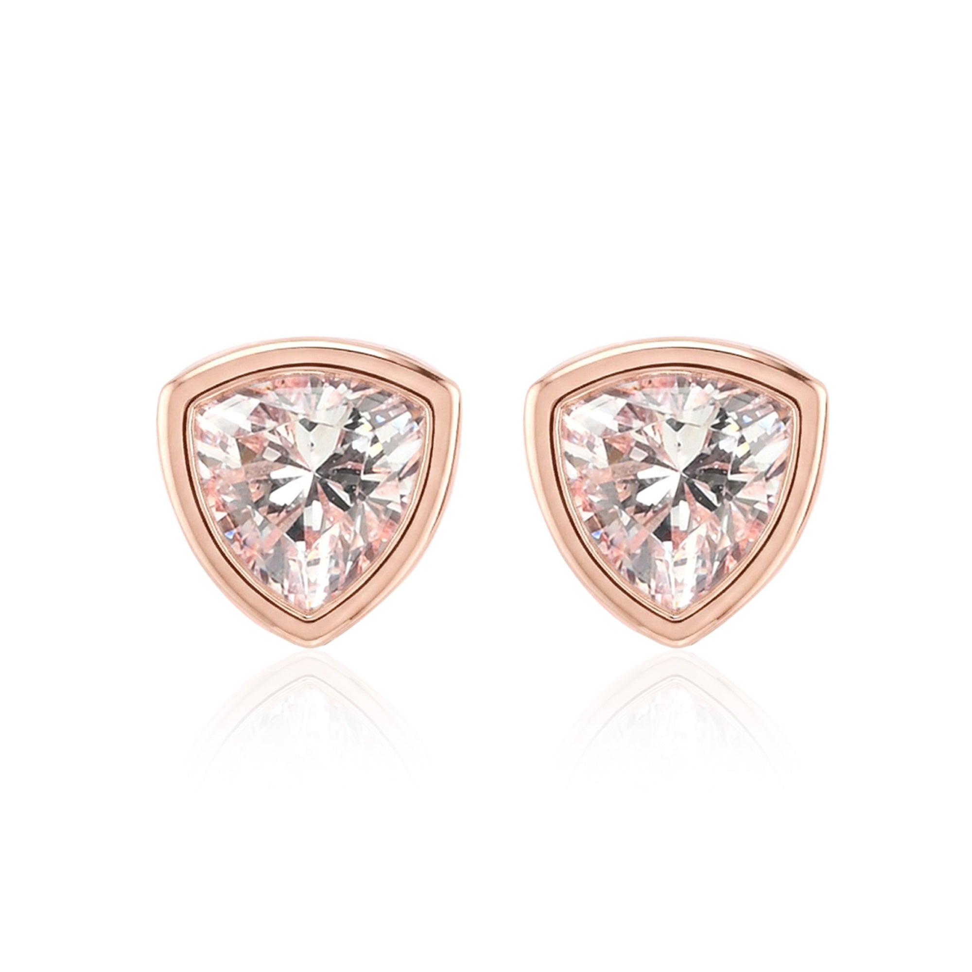 Rose Dual-Stone Earrings