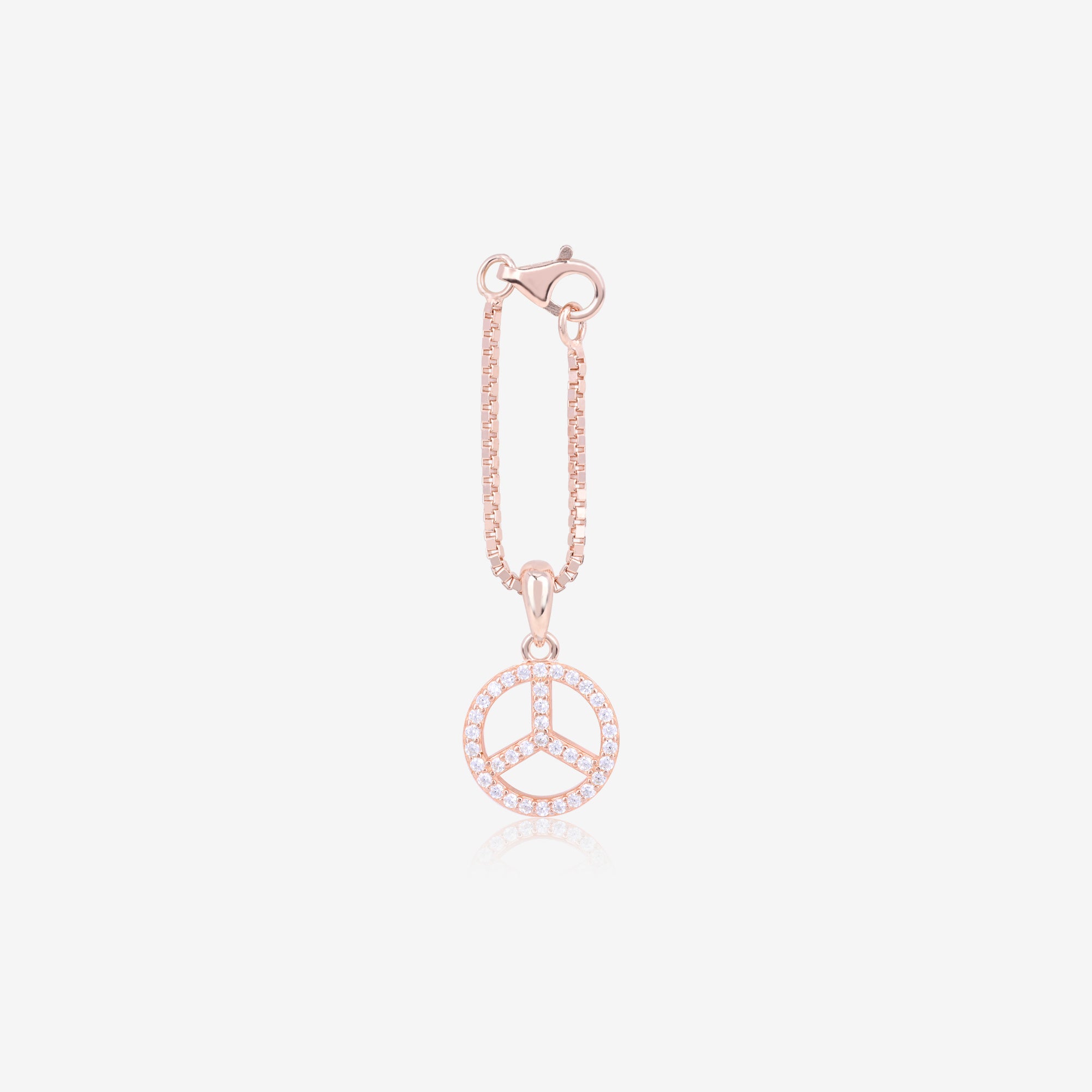 Crystle Peace Charm