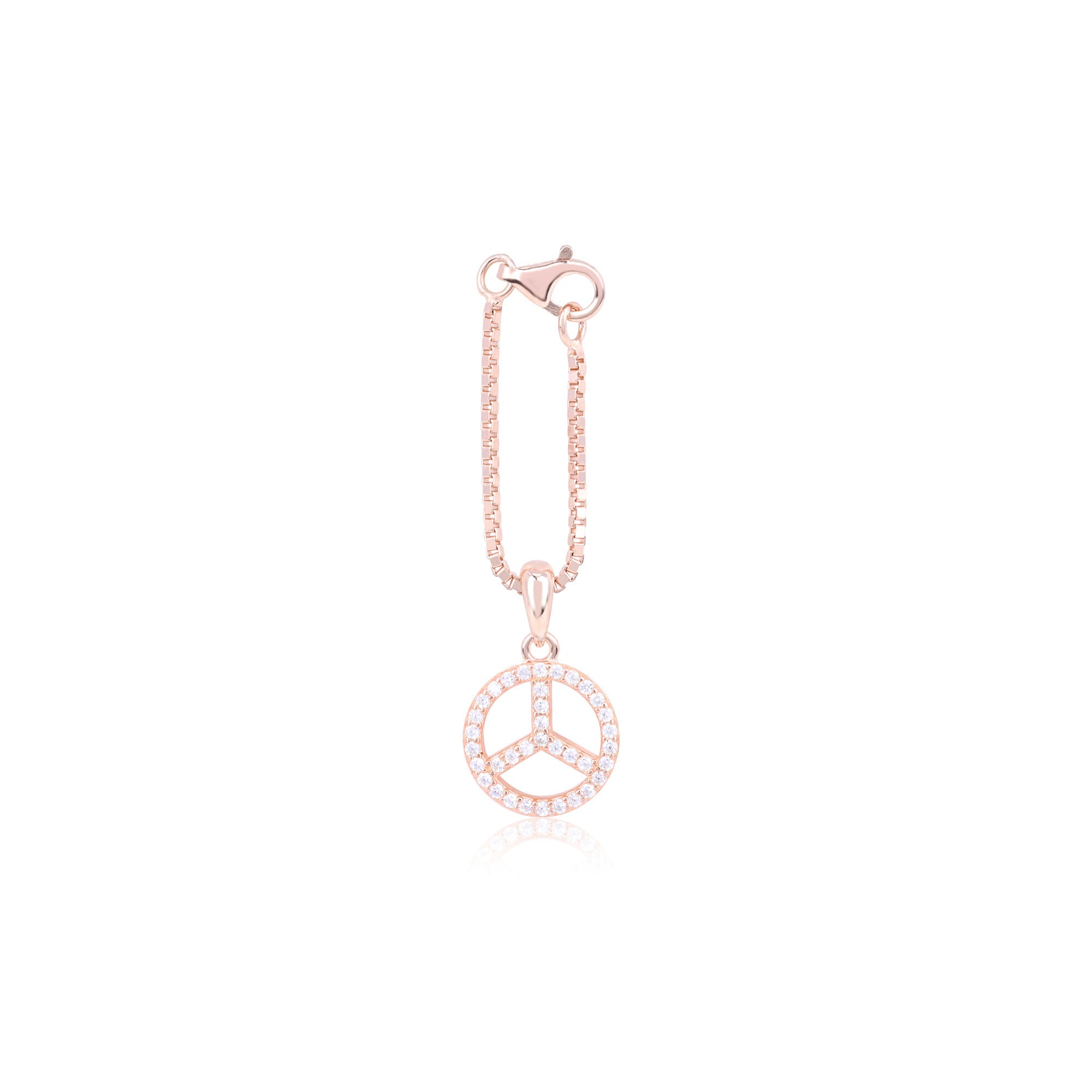 Crystle Peace Charm
