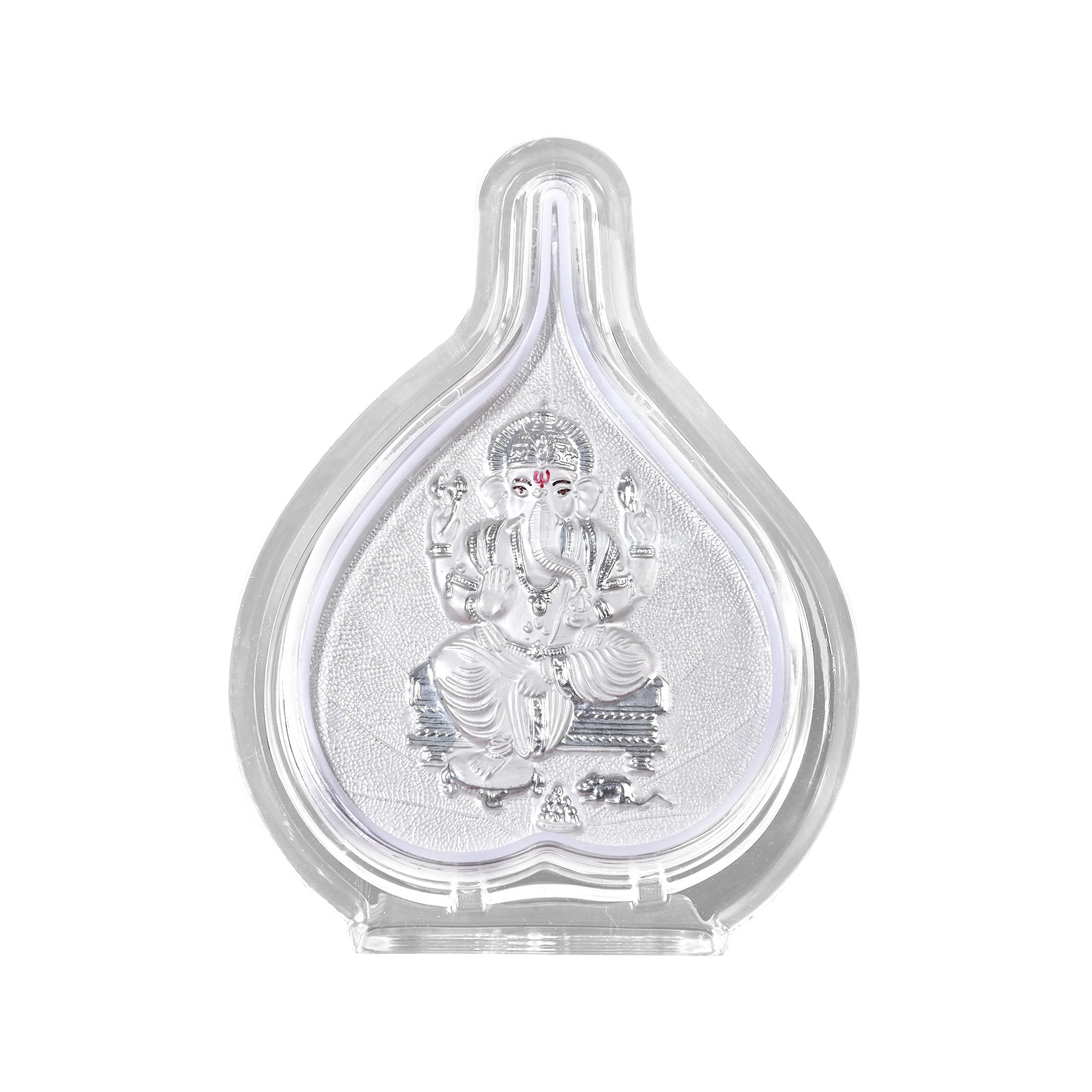999 Silver Ganesh Ji Idol Frame