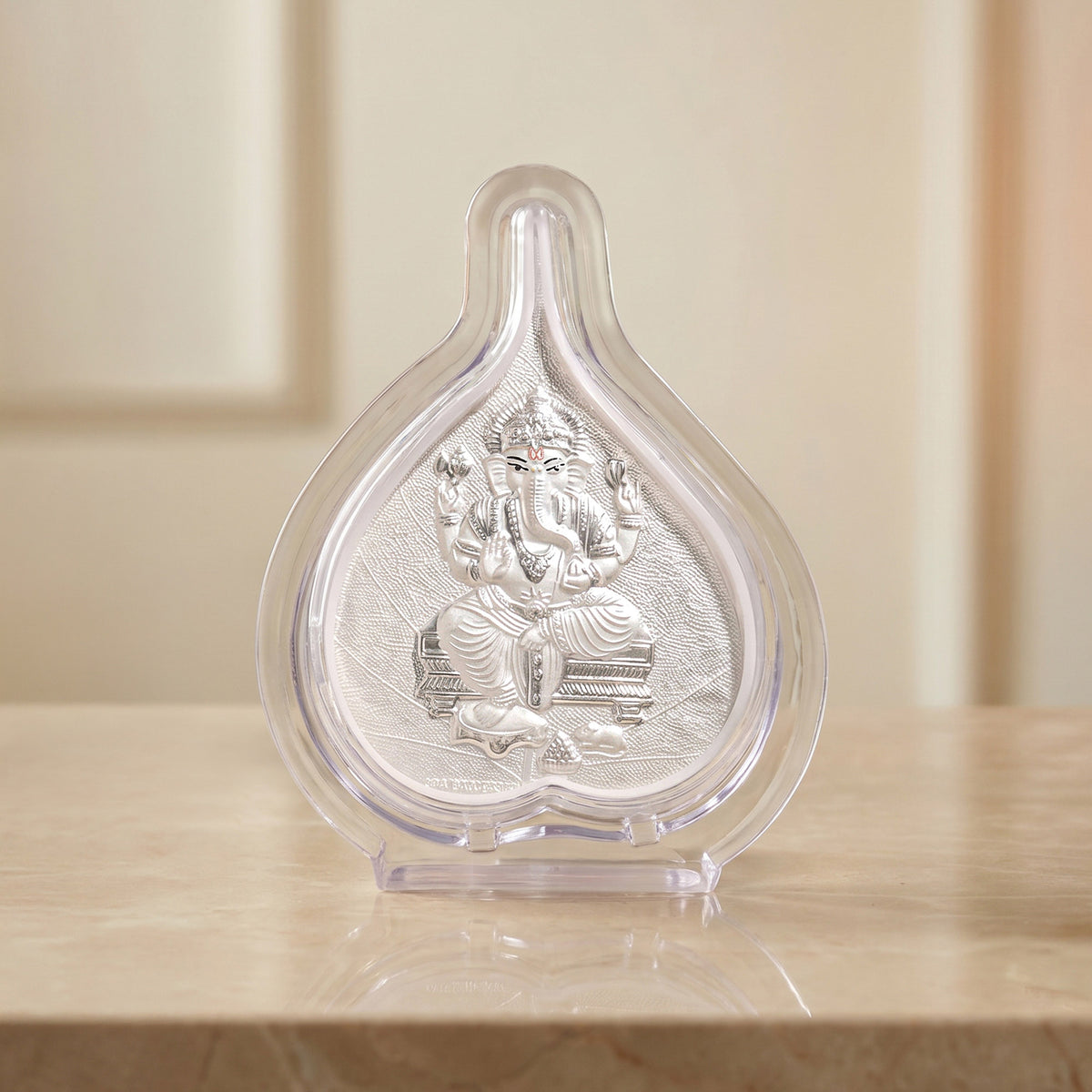 999 Silver Ganesh Ji Frame