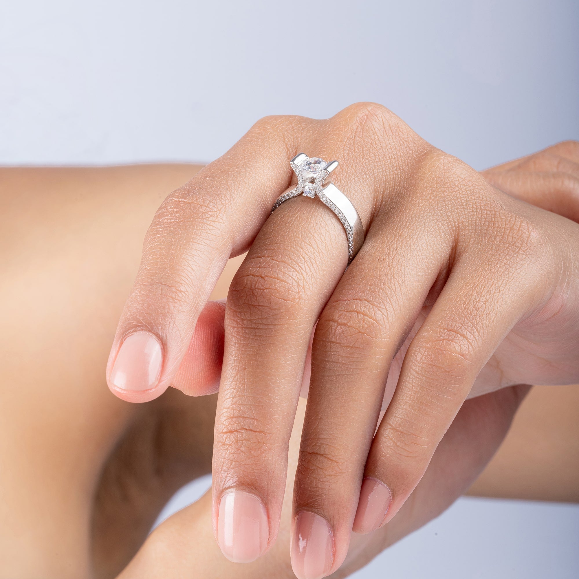 Sparkle Twin Ring