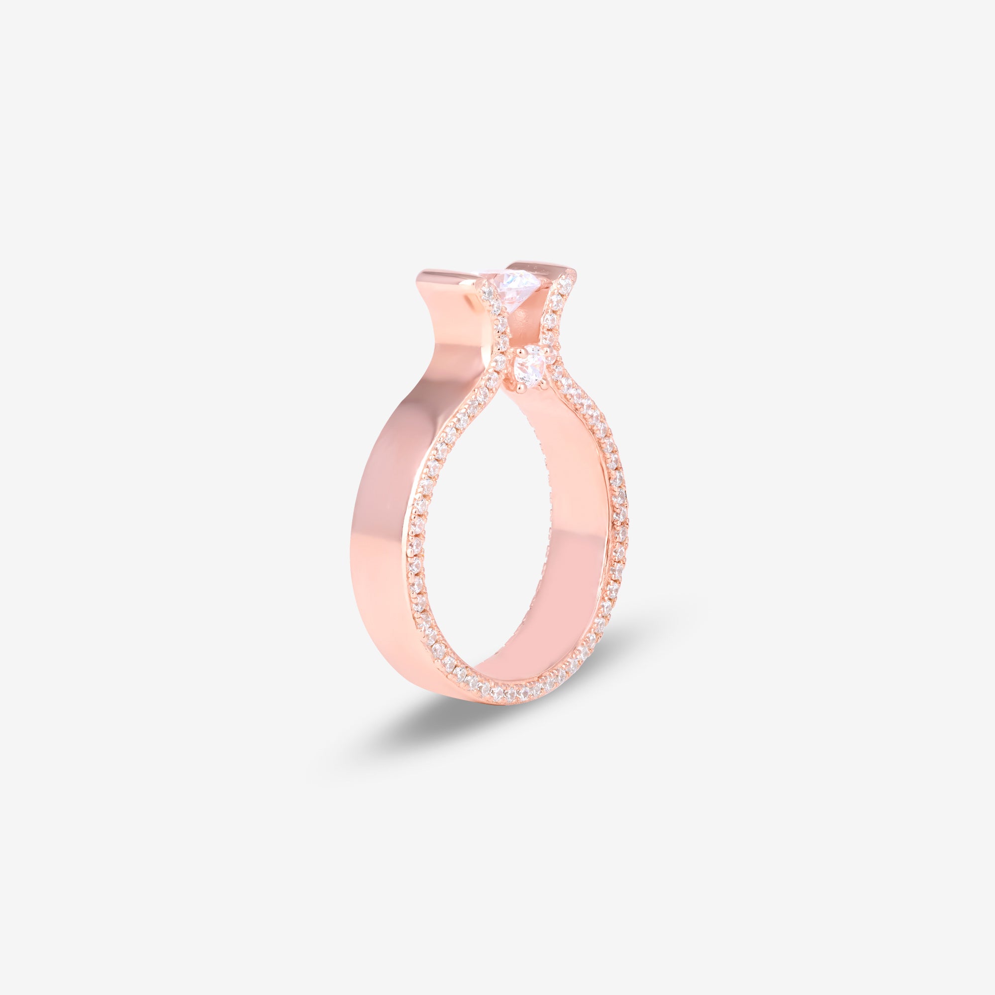 Sparkle Twin Ring