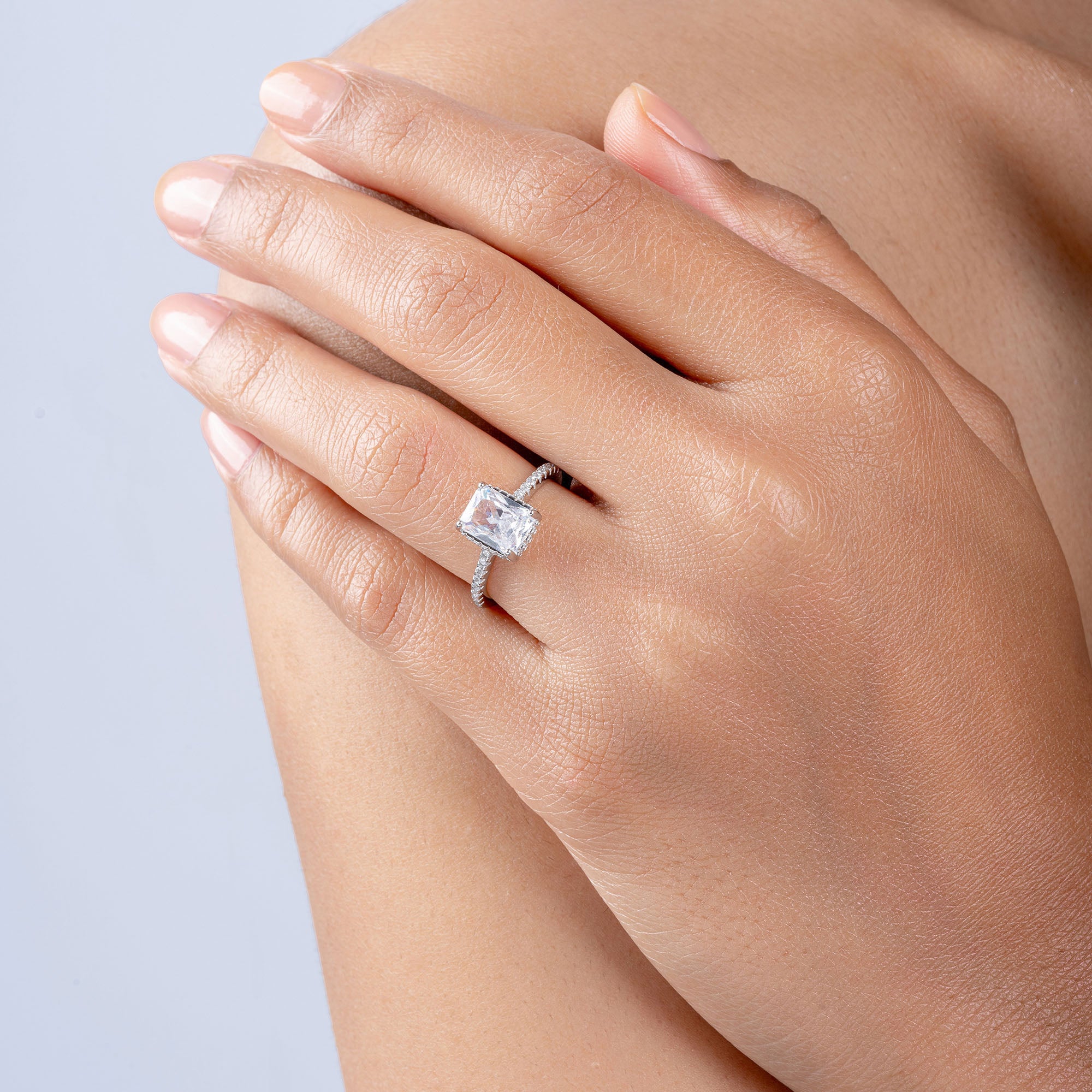Rectangular Stone Ring