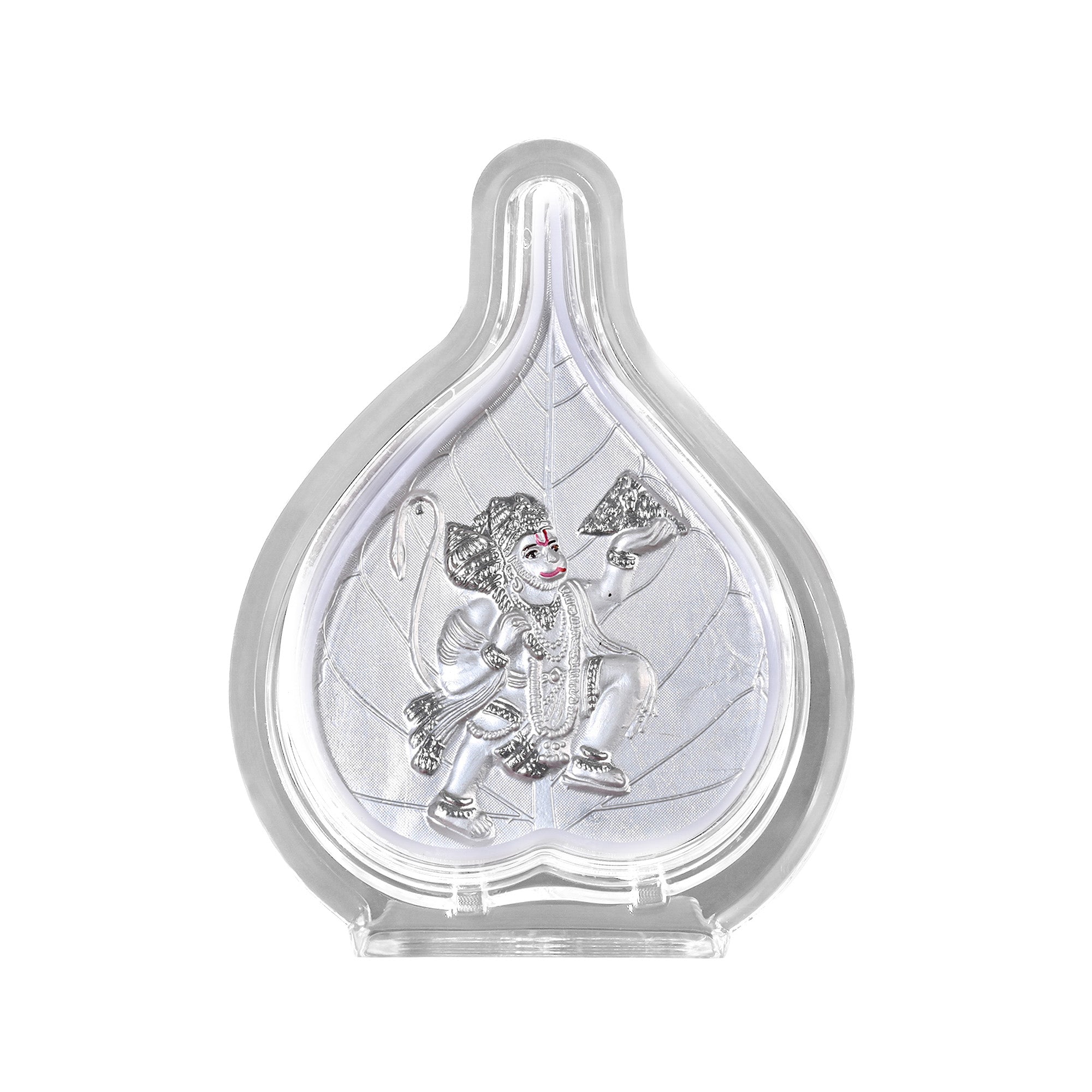 999 Silver Hanuman Ji Idol Frame