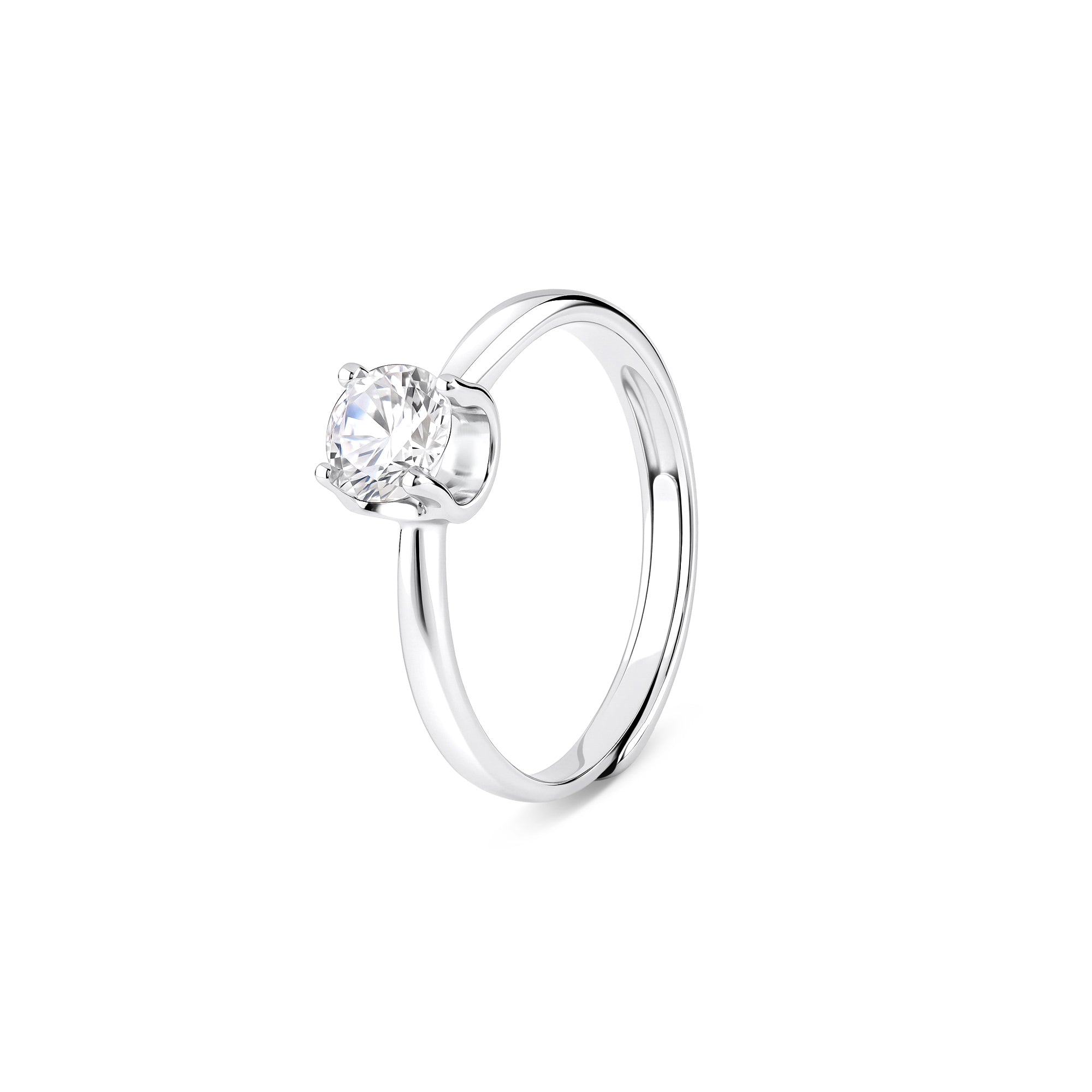Bezel Solitaire Ring