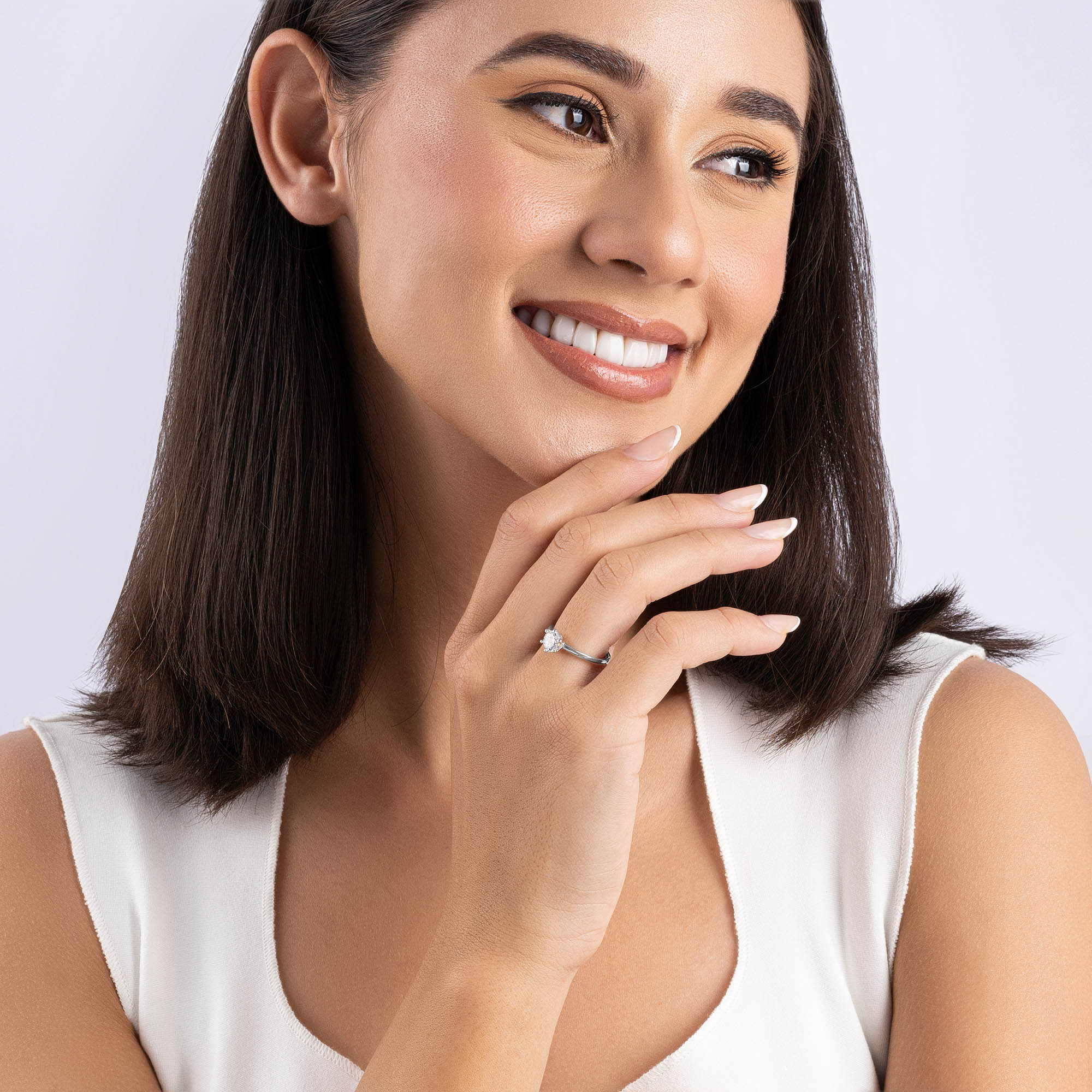 Bezel Solitaire Ring