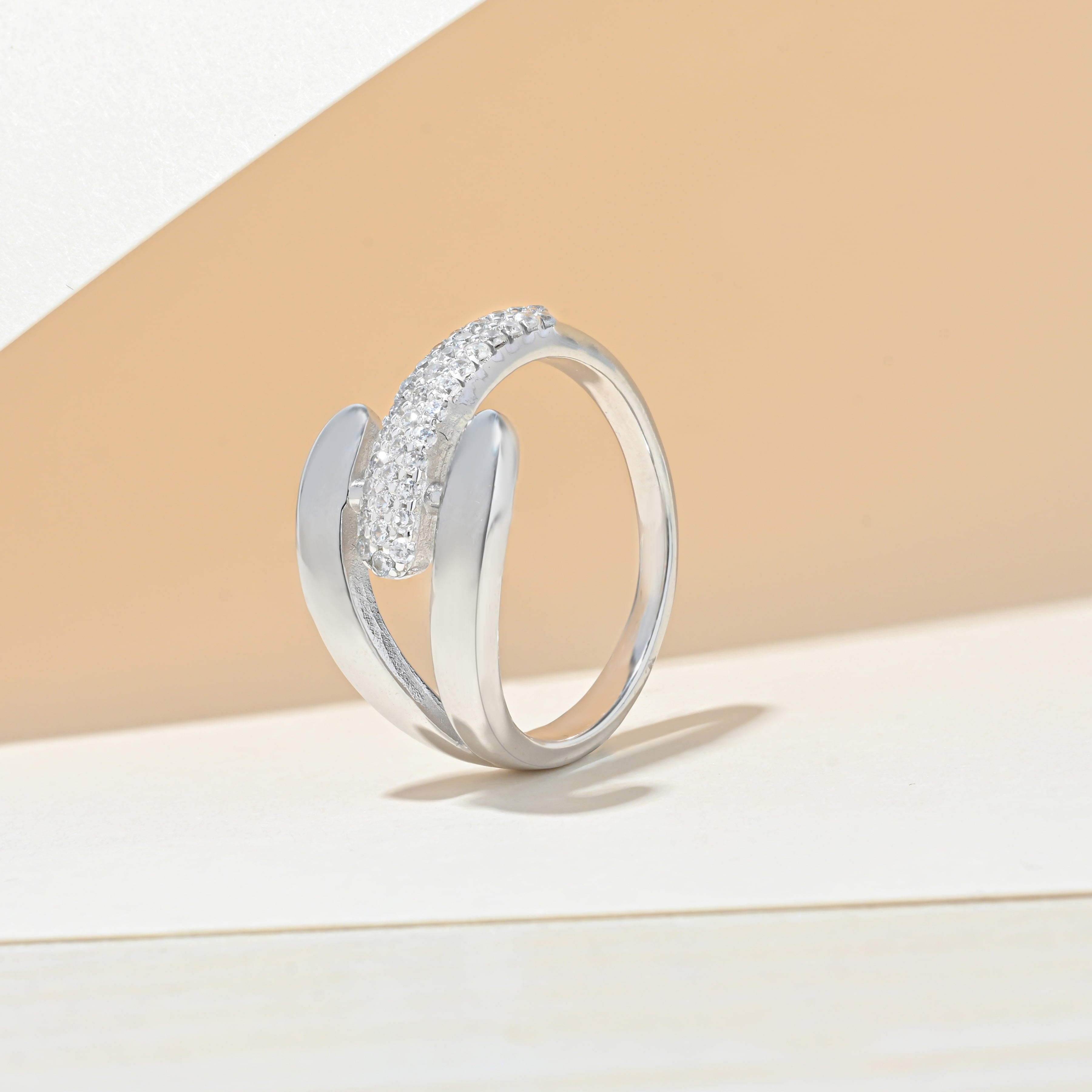 Credence Silver Ring
