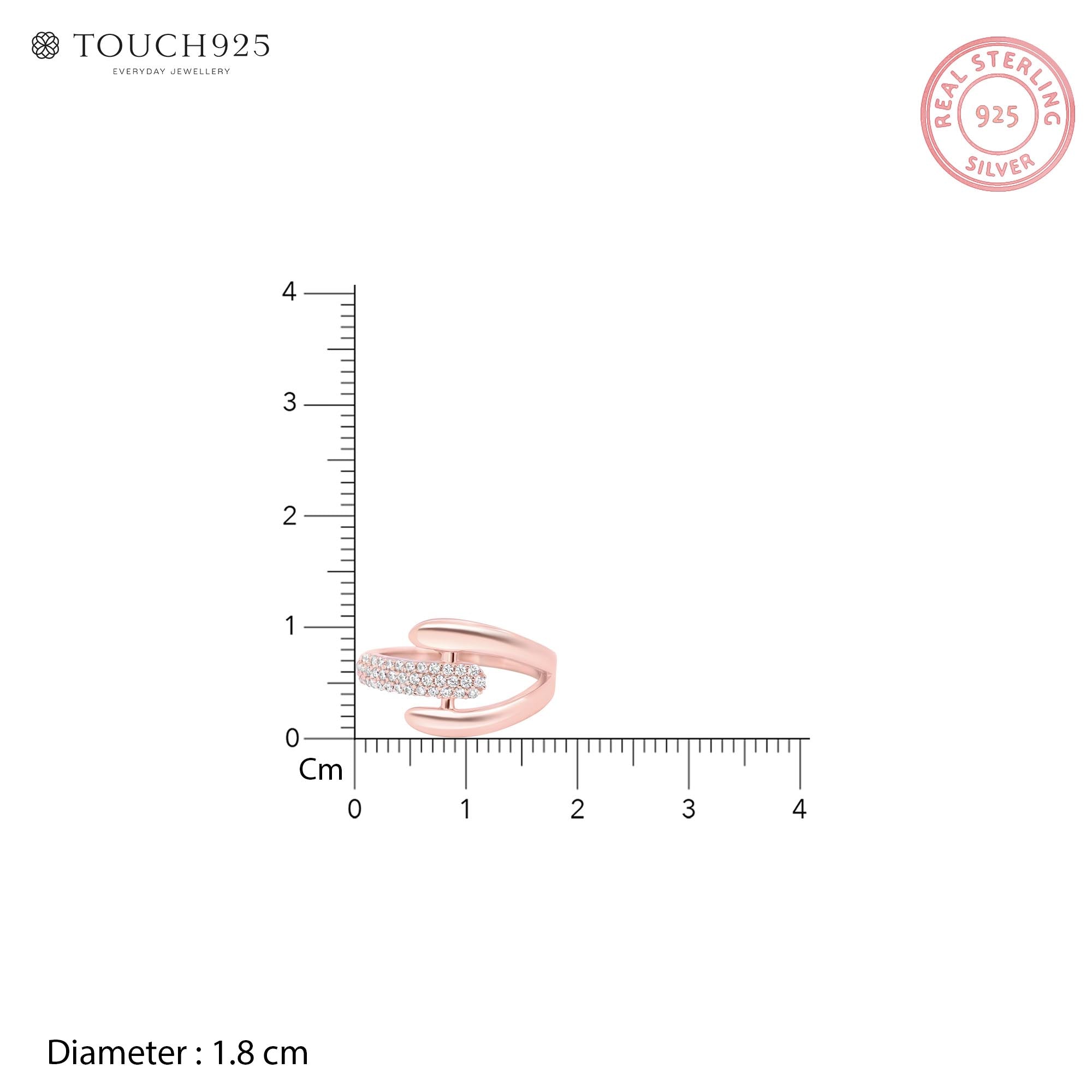 Credence Silver Ring