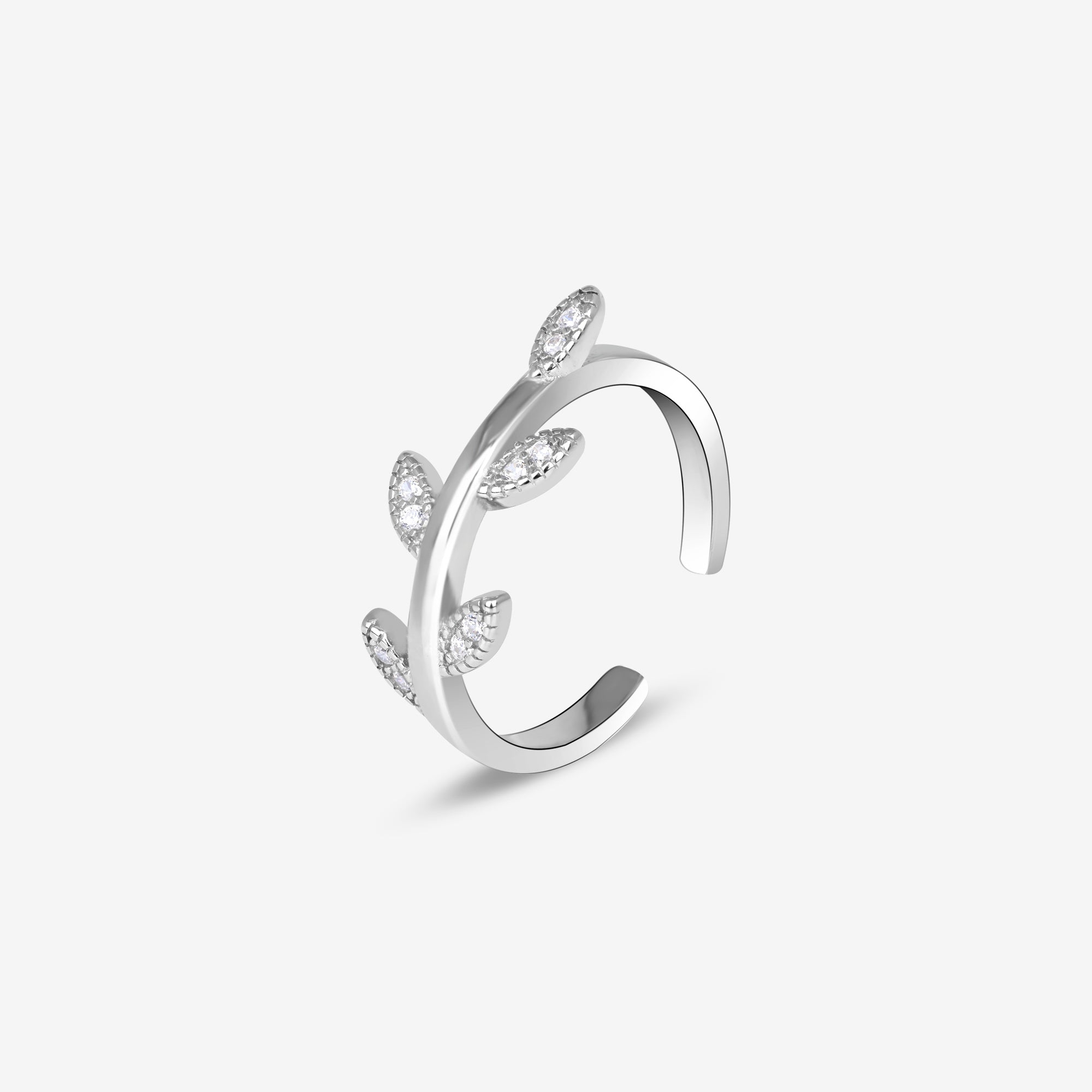 silver toe ring