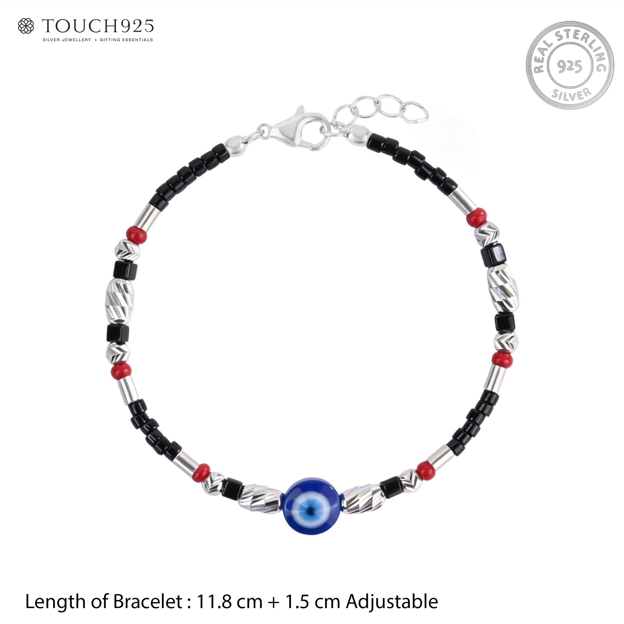 Blue Evil Eye Kids Anklet