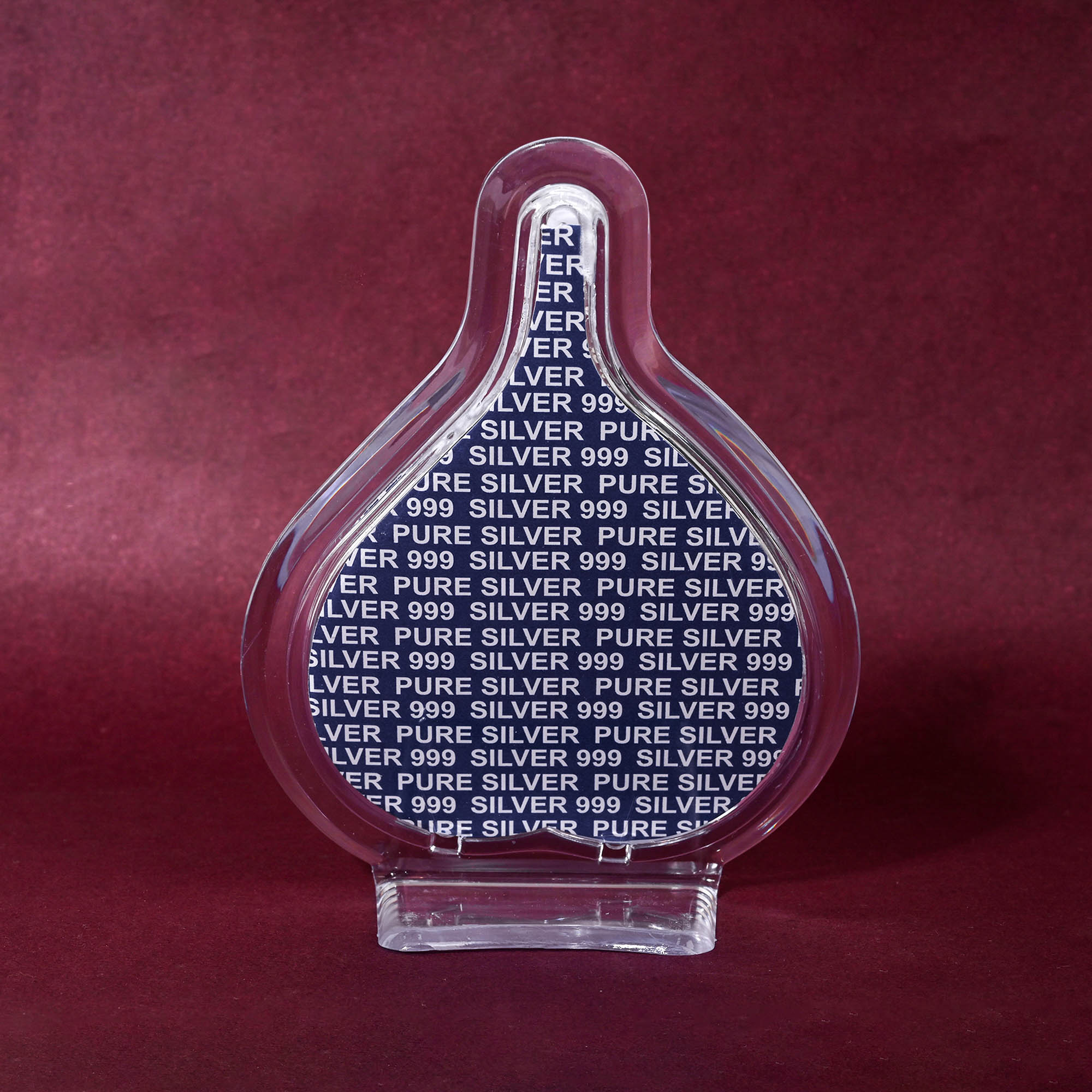 999 Silver Shiv Parivar Idol Frame