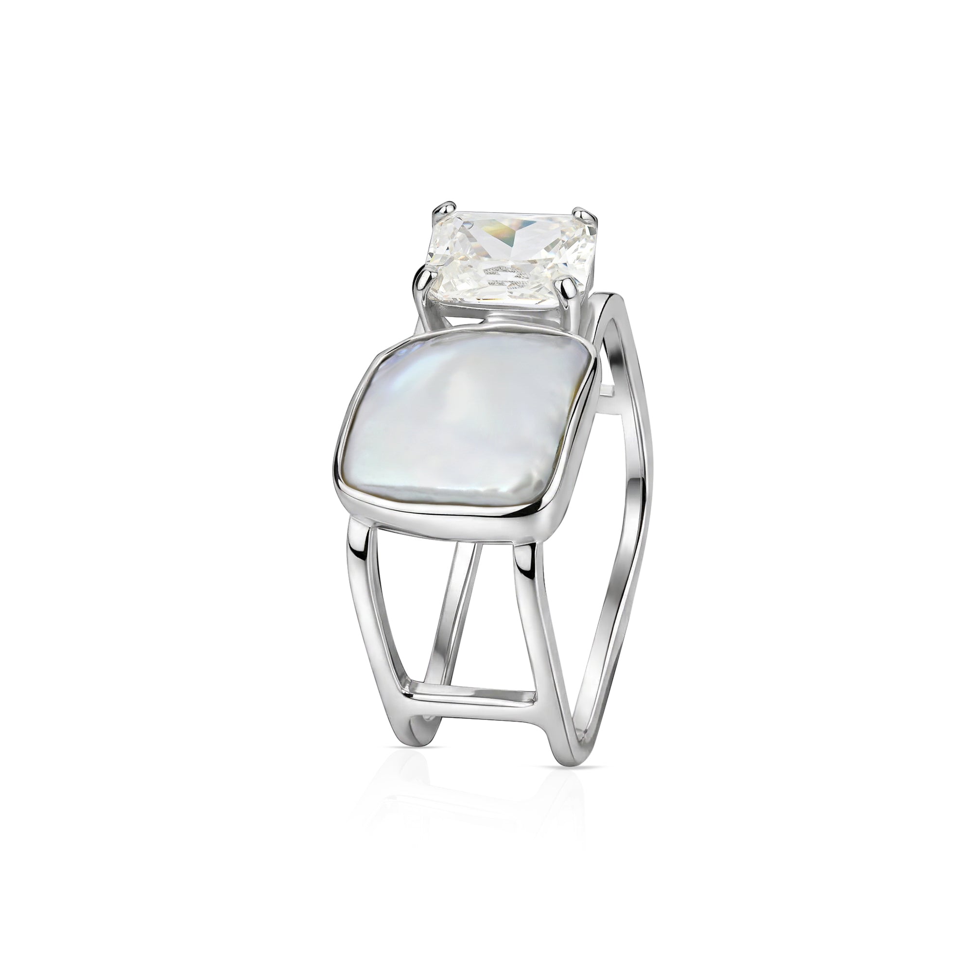 Pearl Prism Ring