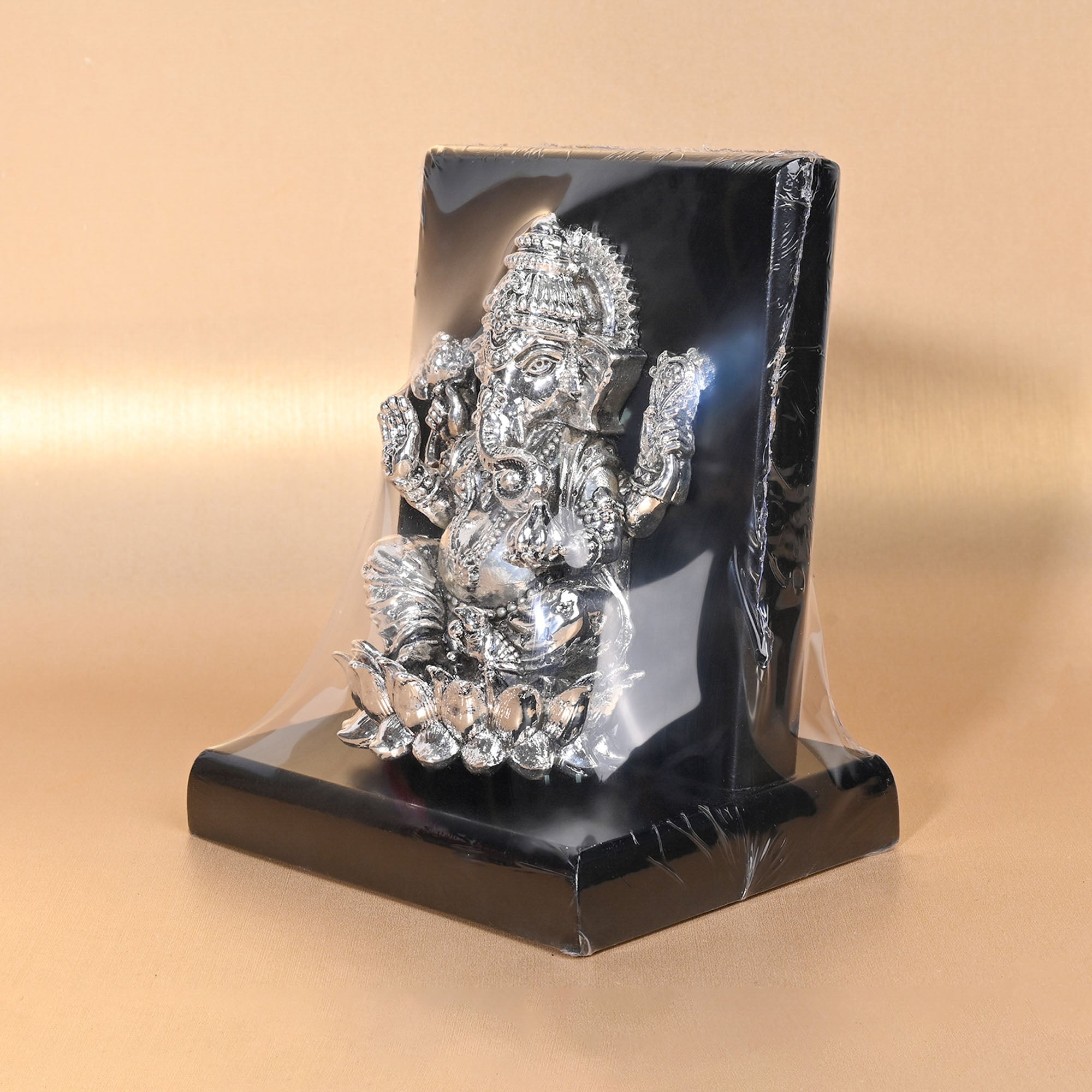 999 Silver Ganesh Ji Decorative Idol