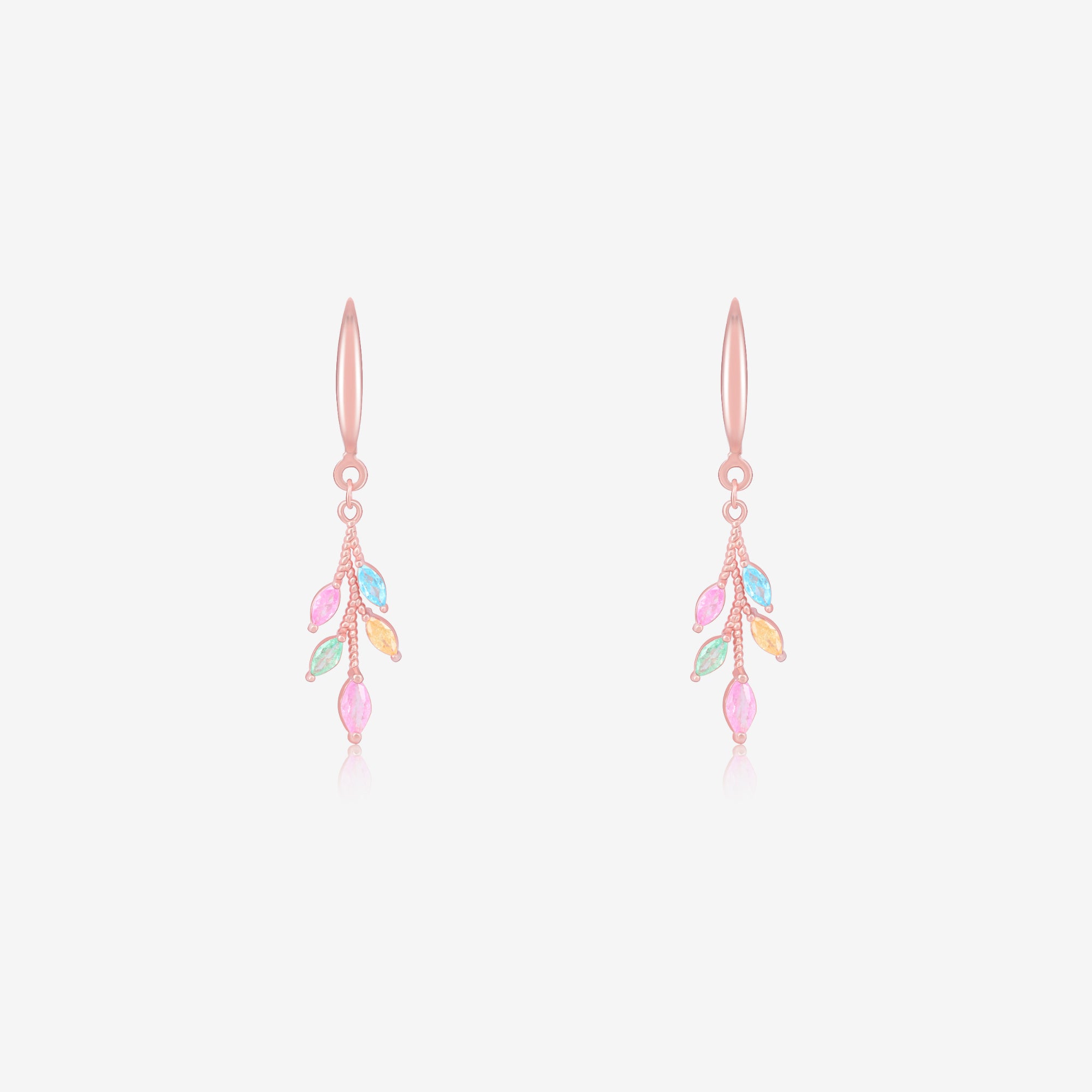 silver earrings