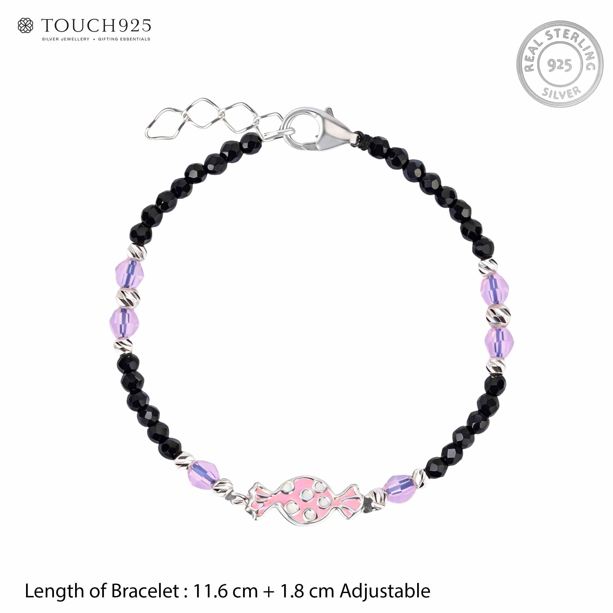 Pink Candy Kids Anklet