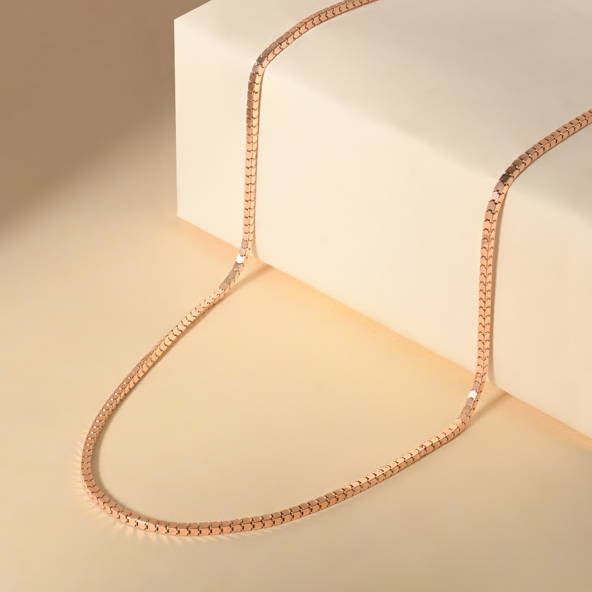 Women Rosegold Chain