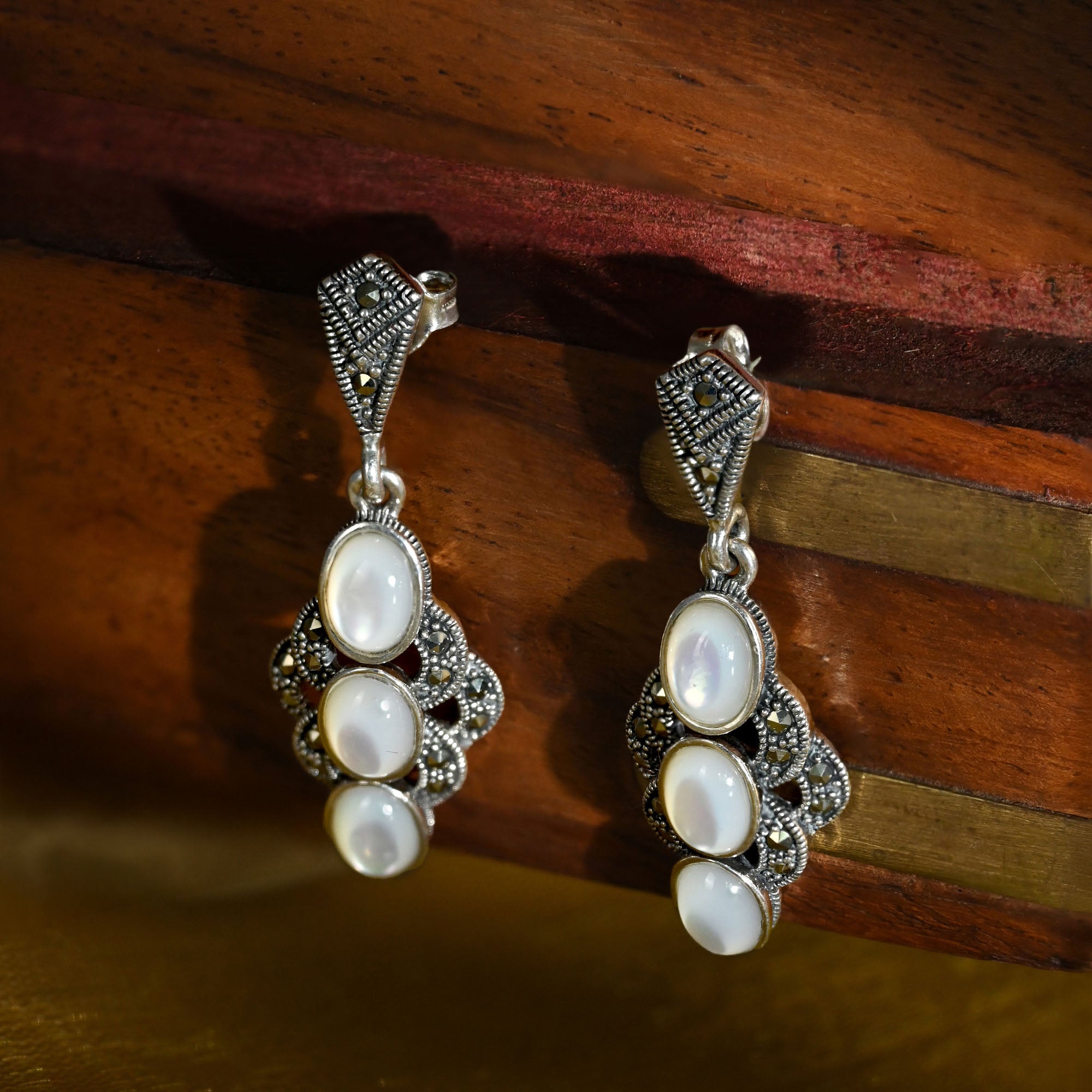 Crystal Cascade Earrings