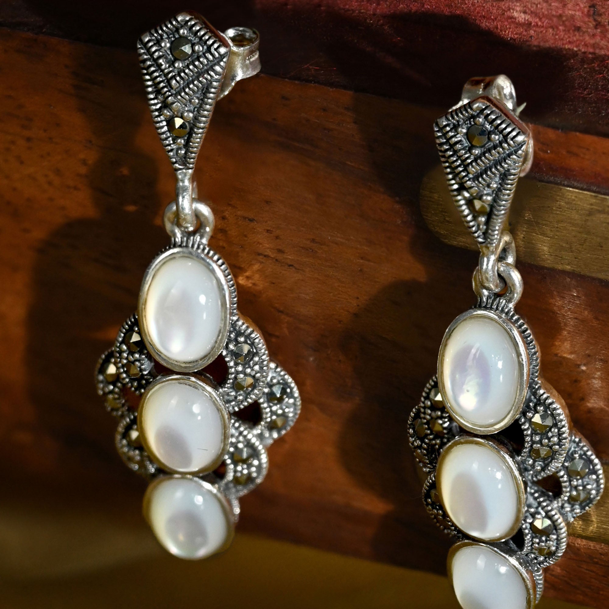 Crystal Cascade Earrings