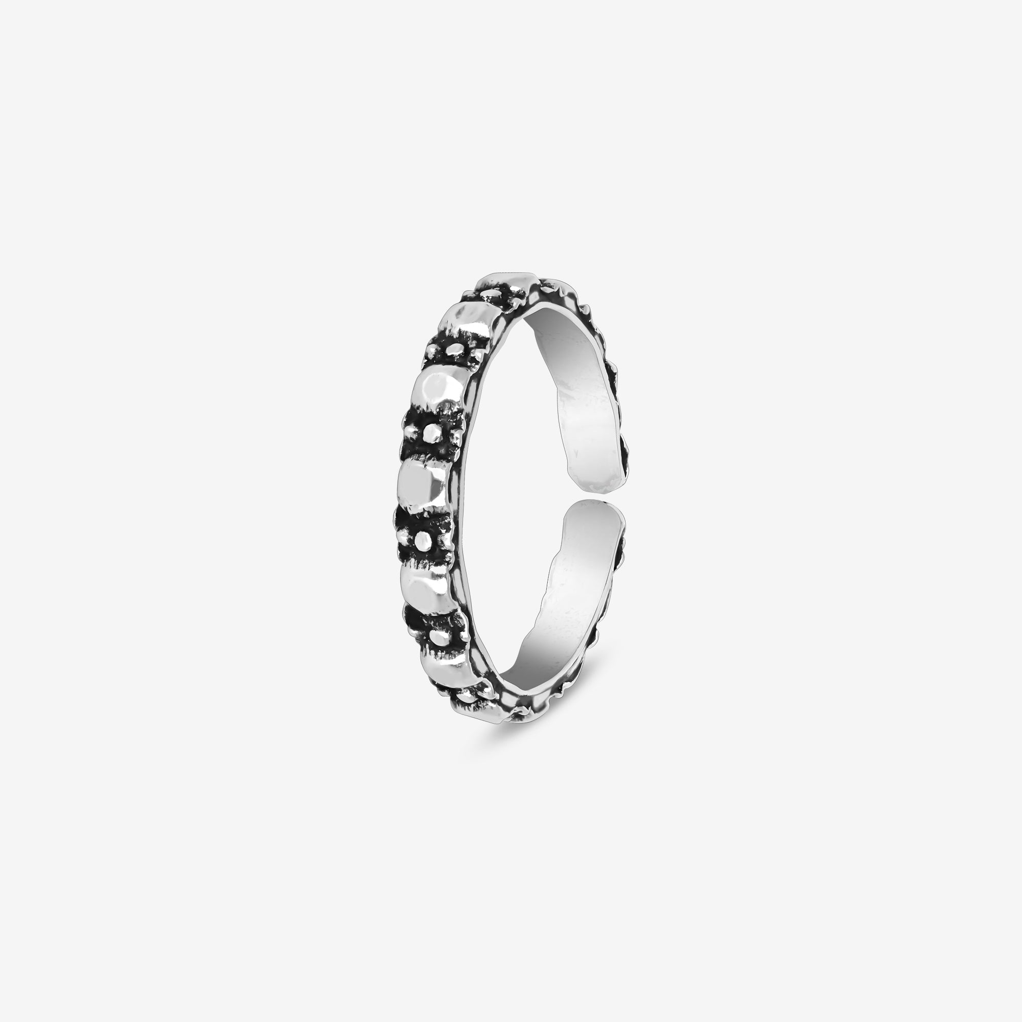 silver toe ring
