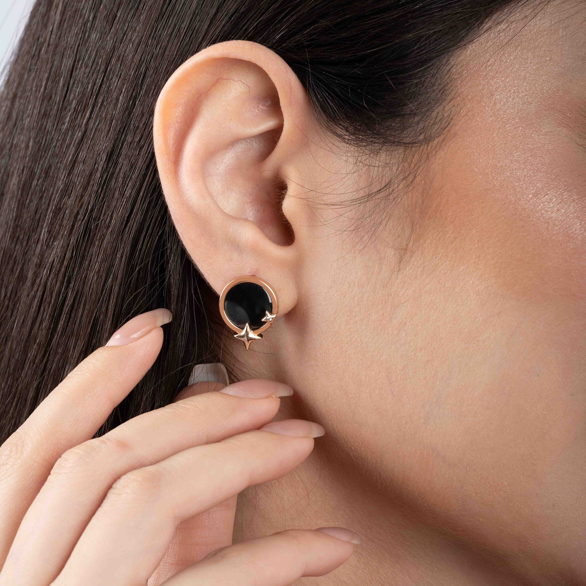 silver earring