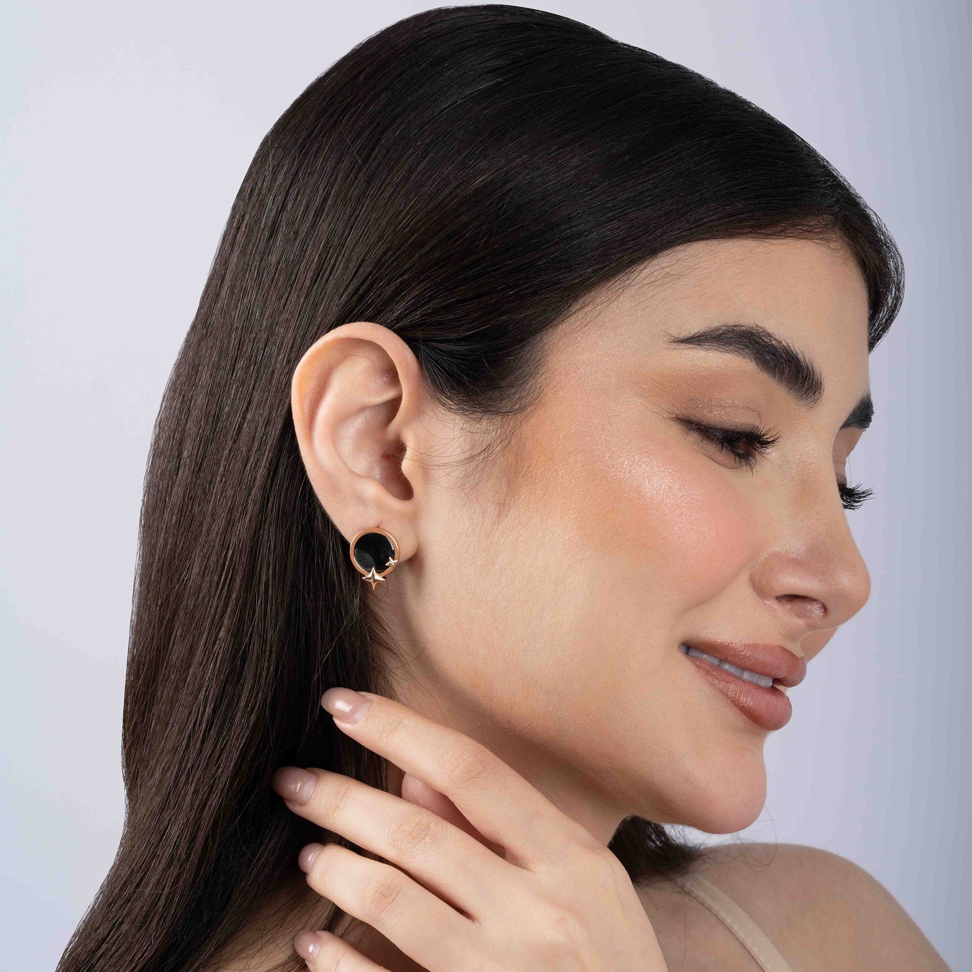 silver earring