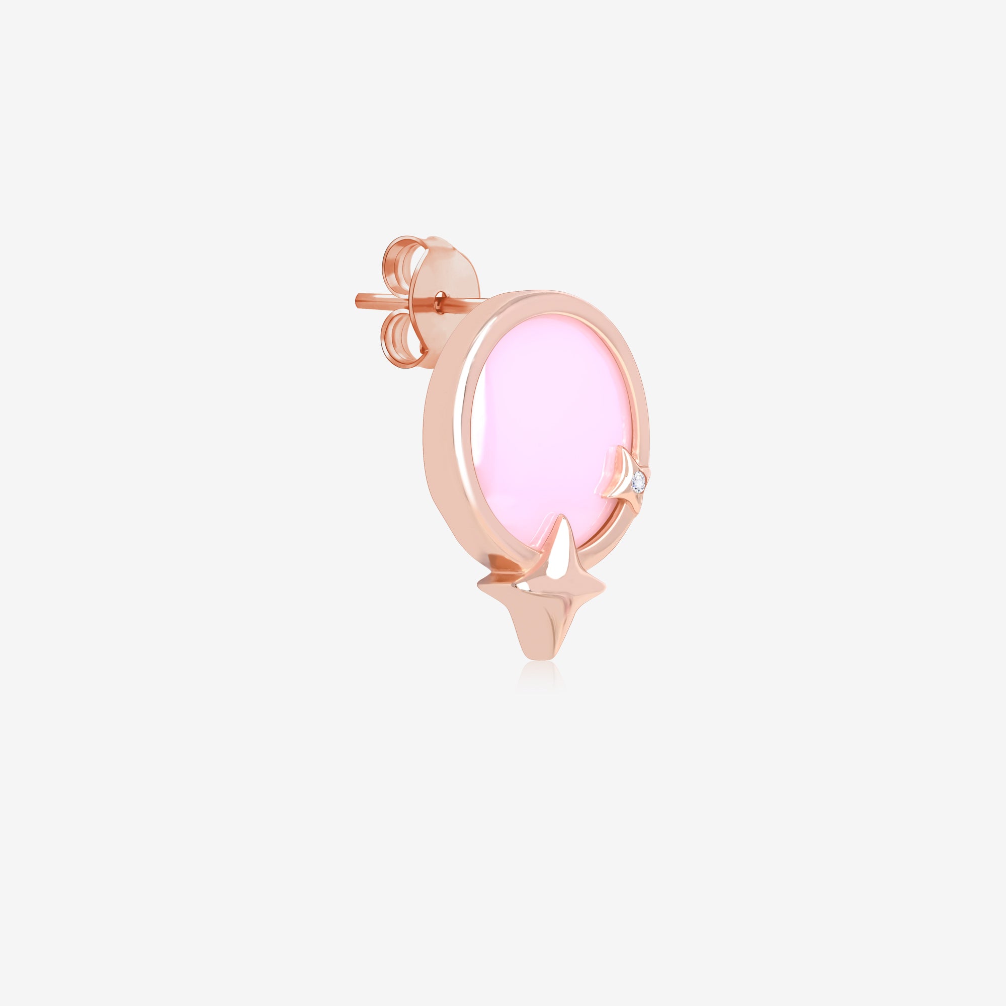 silver earring