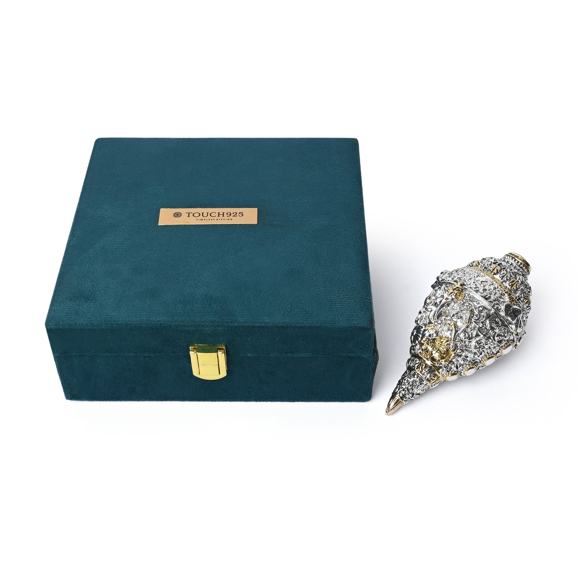 999 Silver Shankh Gift Box