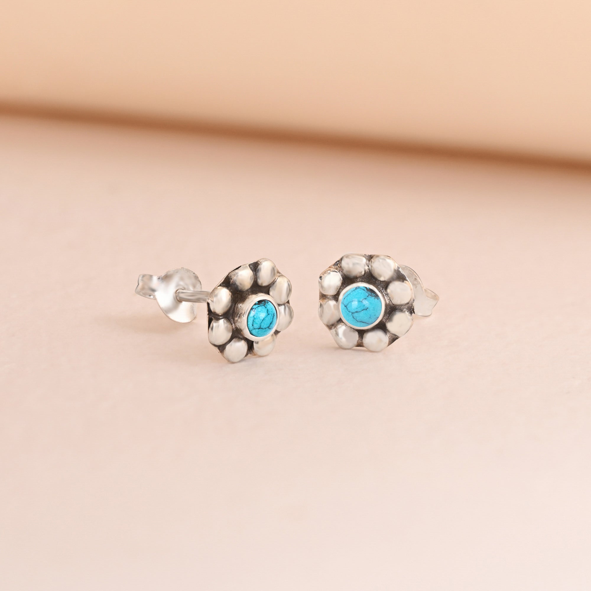 Colorful Sunflower Studs