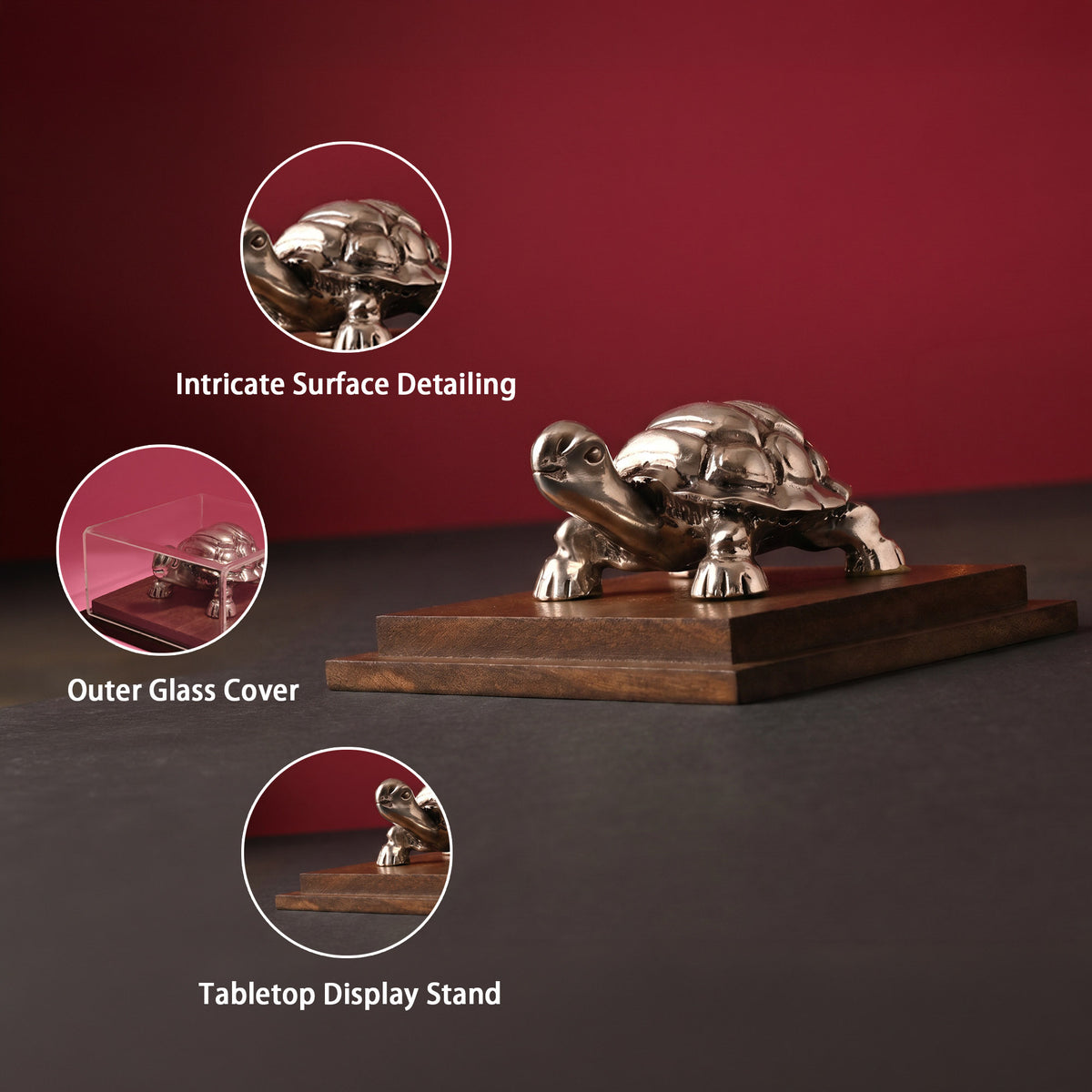 999 Silver Tortoise Idol