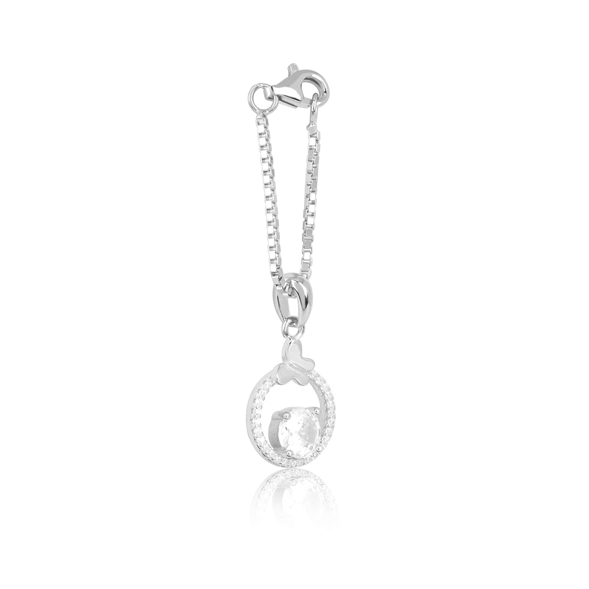 Eye Ball Butterfly Charm
