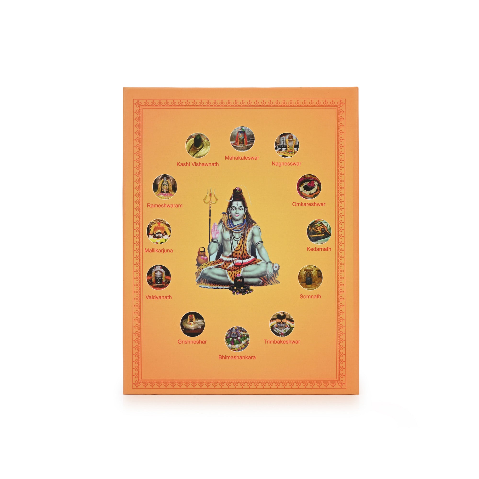 12 Jyotirling 999 Silver Coin Box (12 Coins)