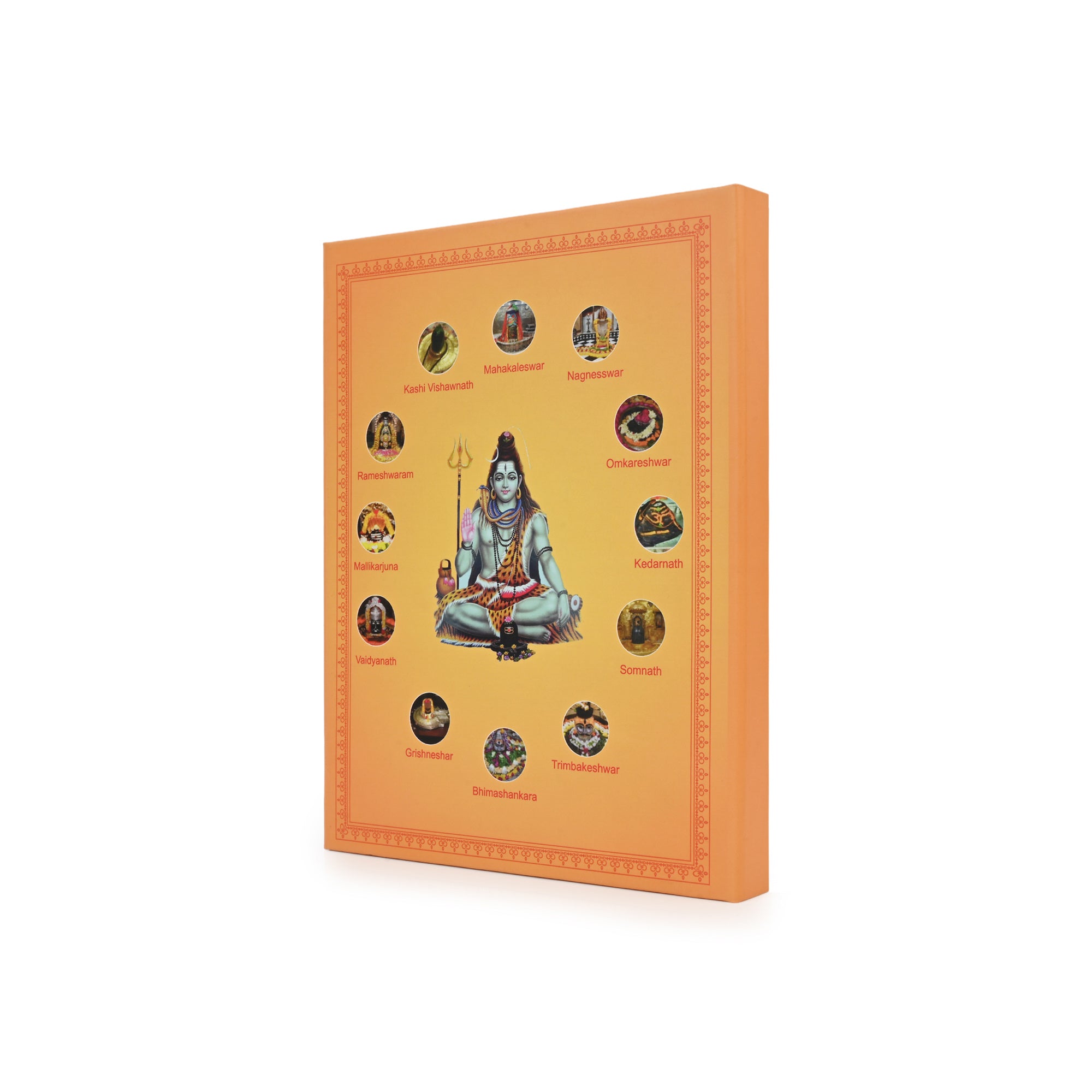 12 Jyotirling 999 Silver Coin Box (12 Coins)