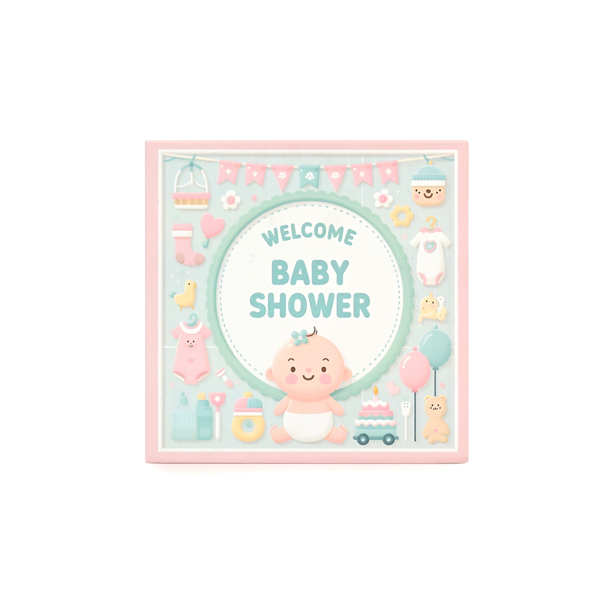 Baby Shower 999 Silver Coin Box (9 Coins)