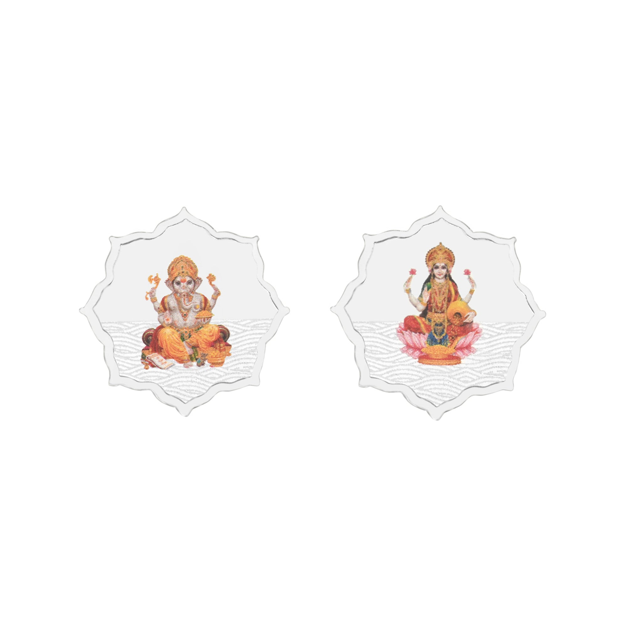 999 Silver Coins with Ganesha Bell Gift Hamper